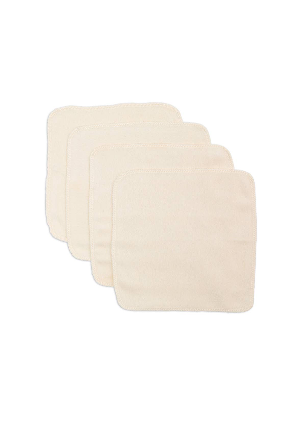 Organic Cotton Face & Baby Wash Cloths 4pk