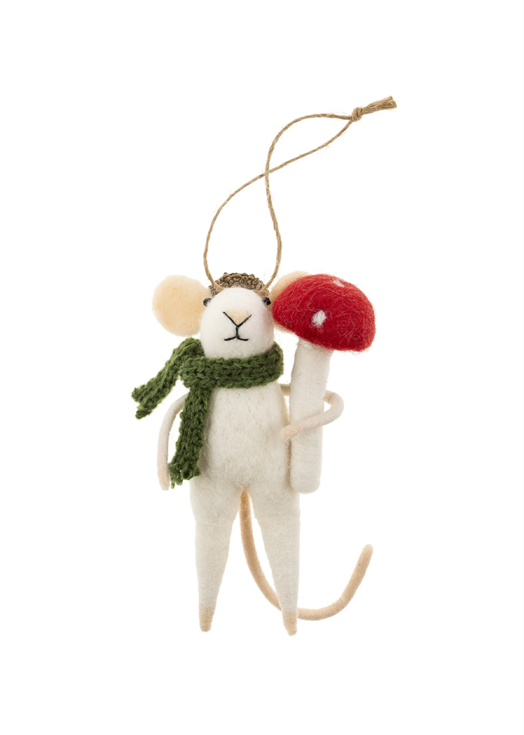 Mouse Ornament | Foraging Franklin