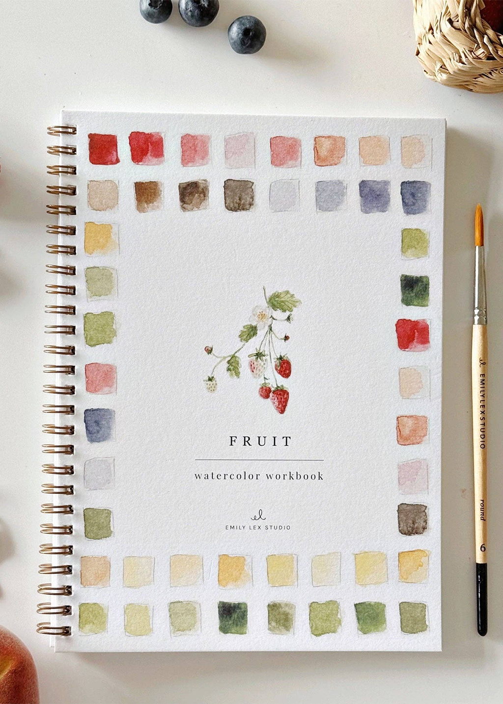 Watercolour Workbook | Fruit