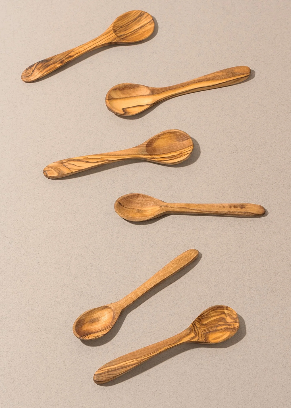 Olive Wood Coffee Spoon | Natural