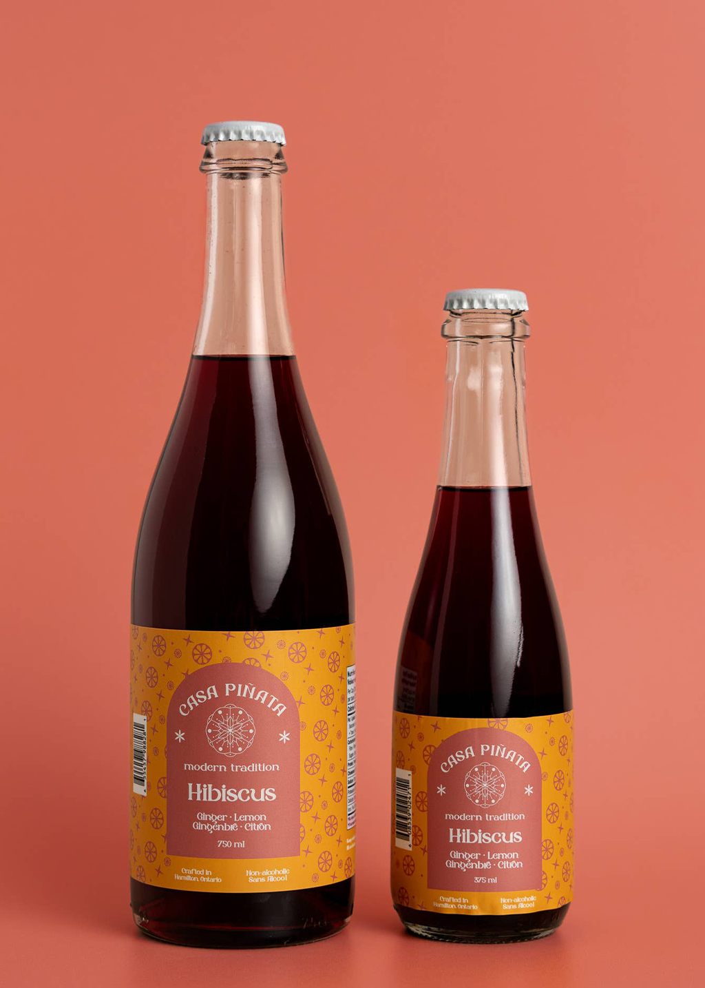 Hibiscus Ginger Twist Mocktail