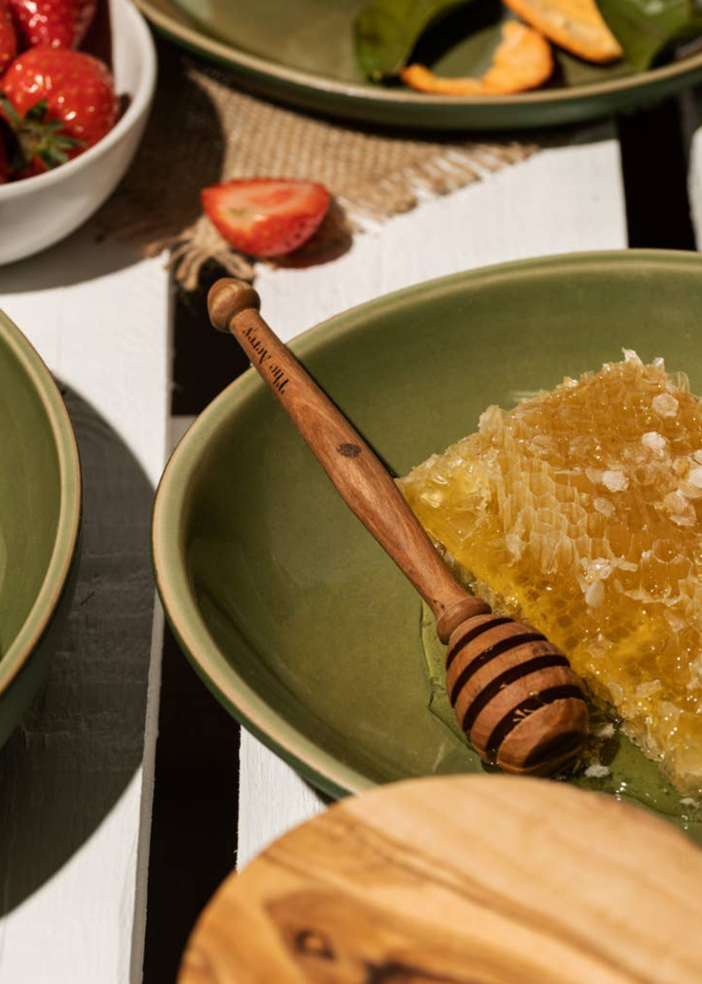 Olive Wood Honey Spoon