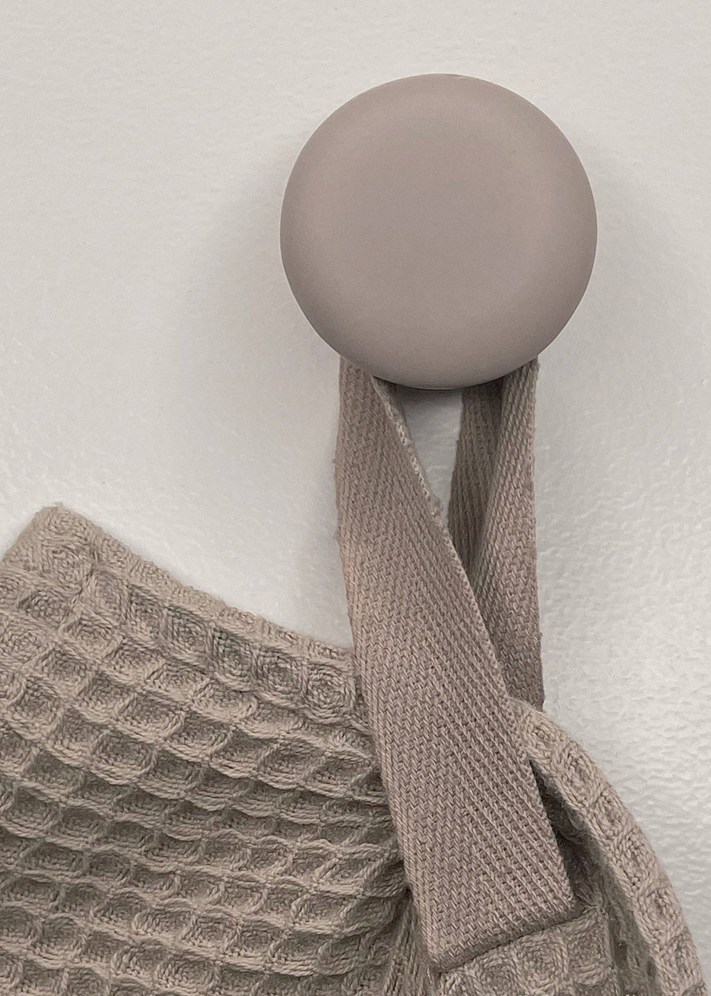 North Tea Towel | Steel