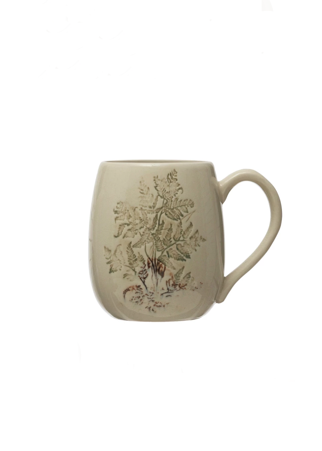 16oz Stoneware Mug | Maidenhair Fern