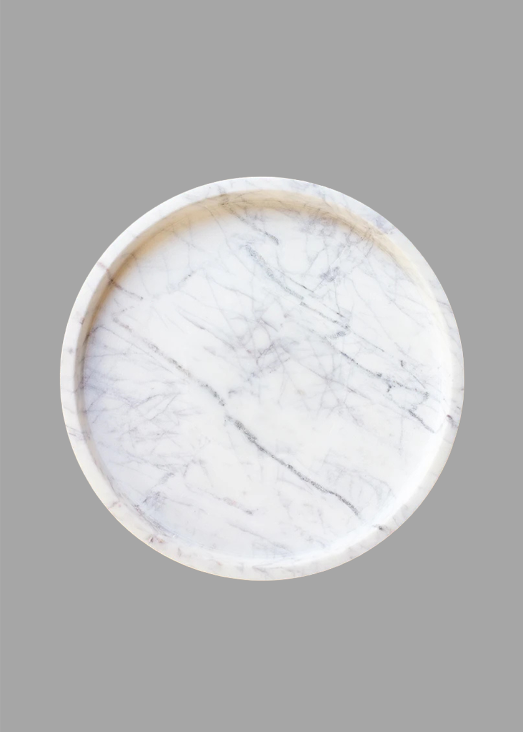 Marble Petite Round Tray