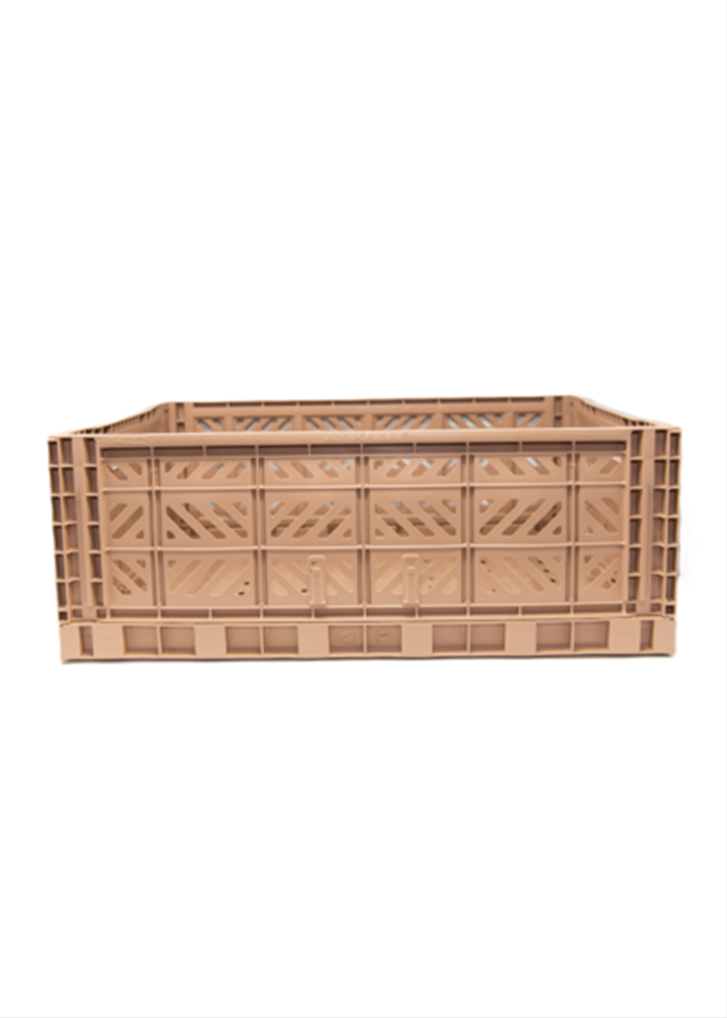 Maxi Foldable Crate | Warm Beige