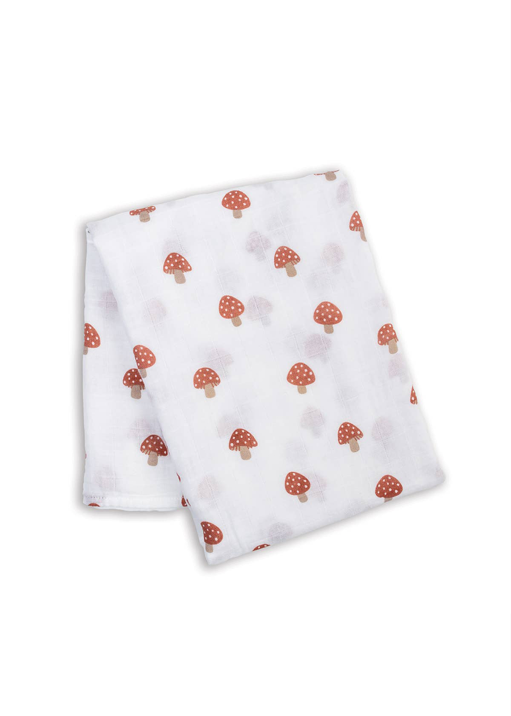 Muslin Cotton Swaddle Blanket | Mushrooms