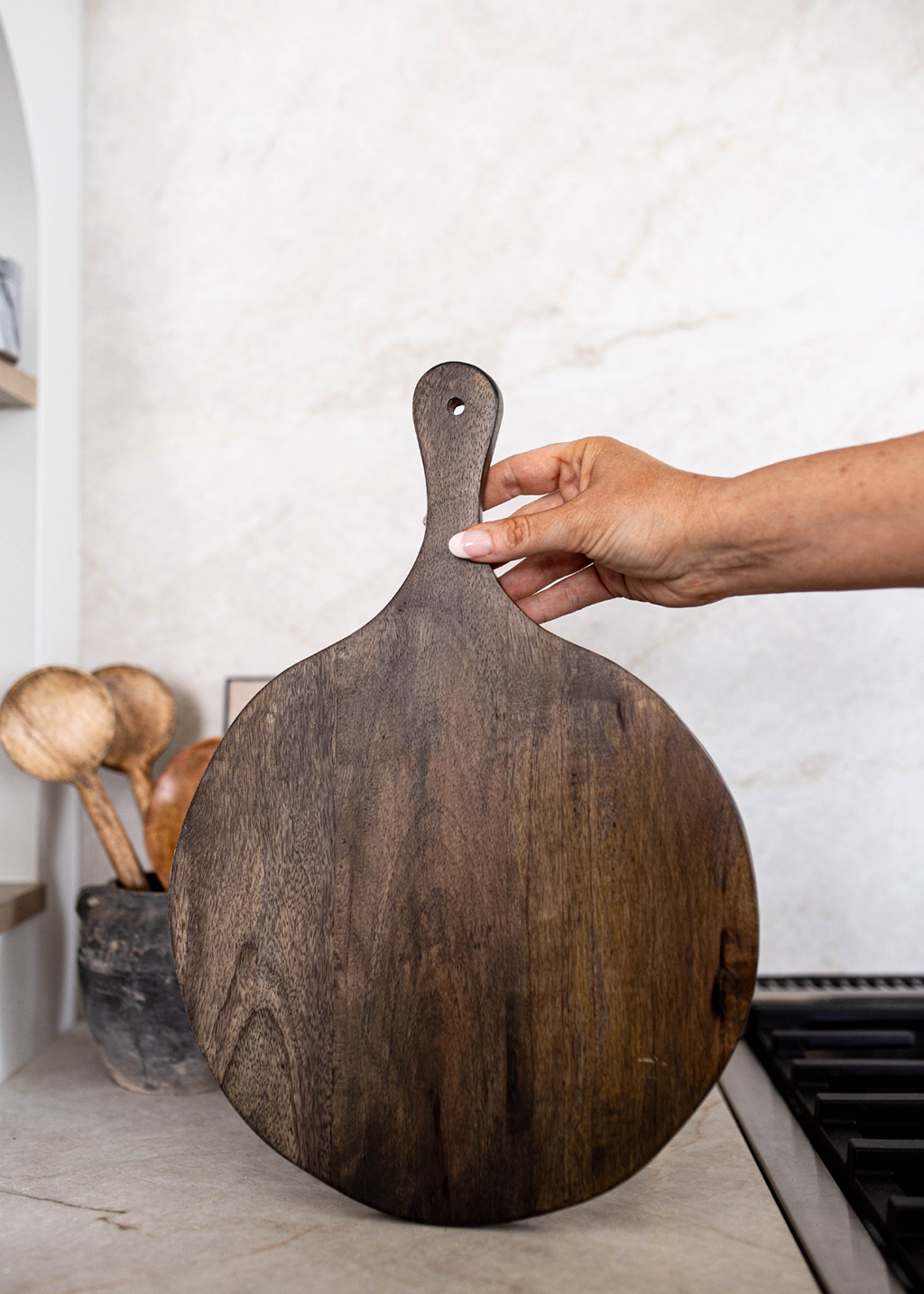 Wooden Earthy Platter