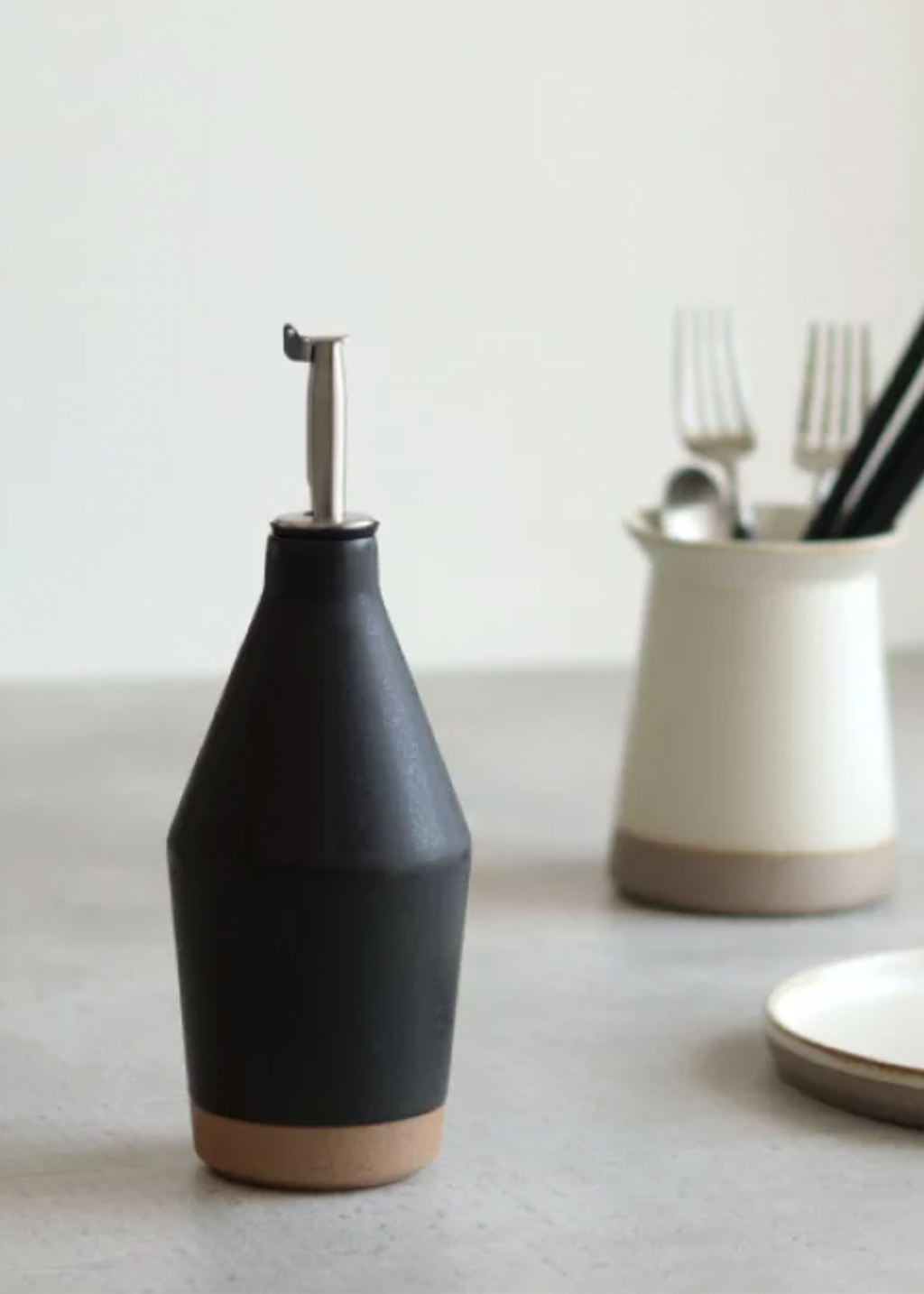 Ceramic Lab Oil Bottle