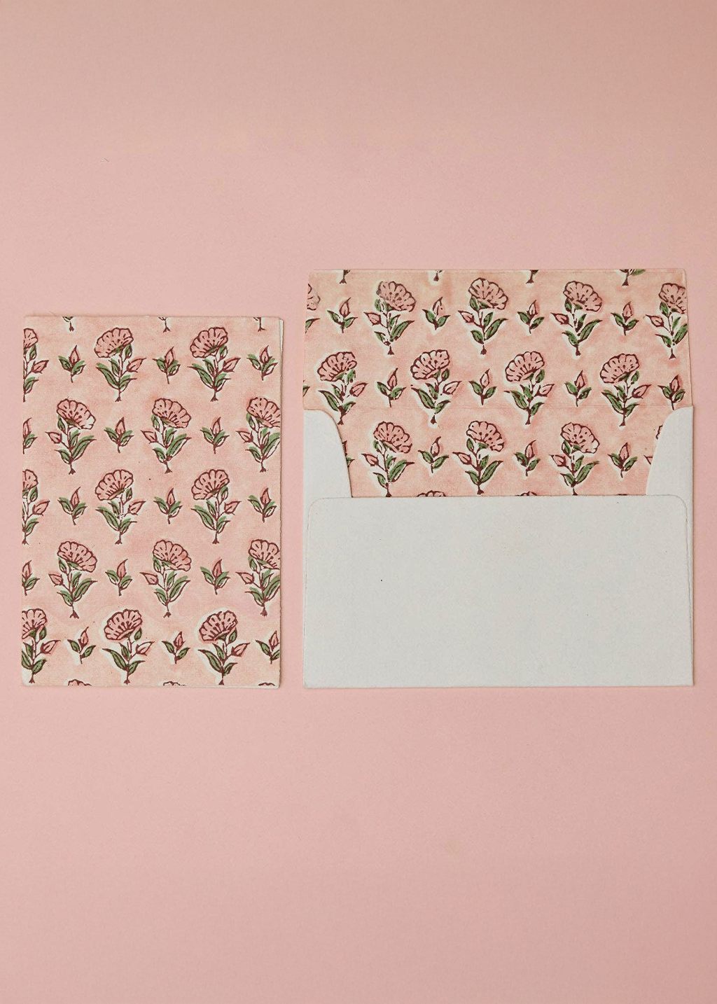Block Printed Card