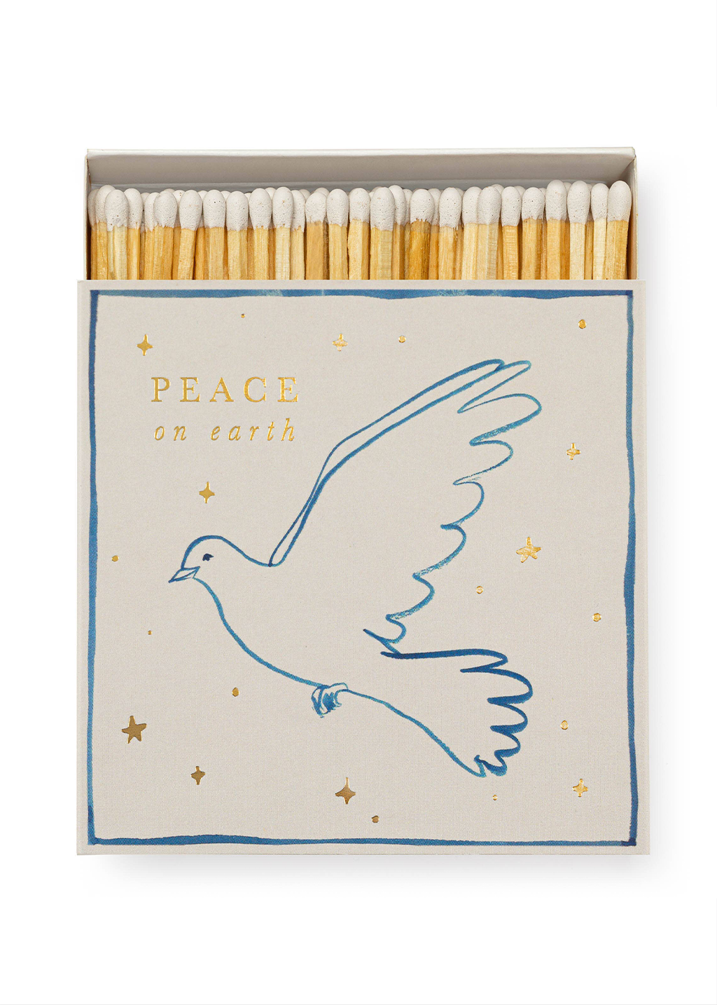 Peace Square Christmas Matchbox