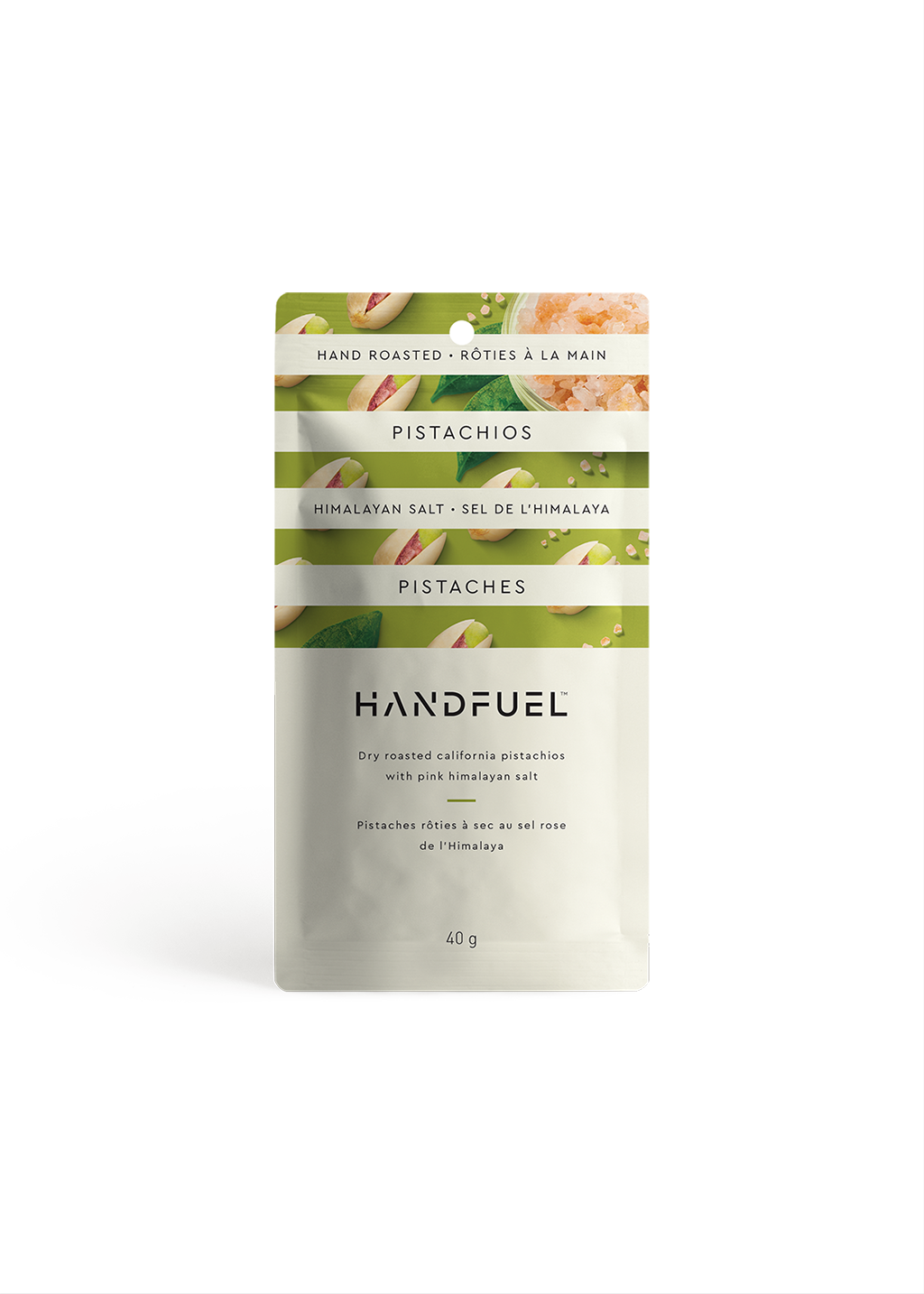 Dry Roasted Himalayan Salt Pistachios 40g