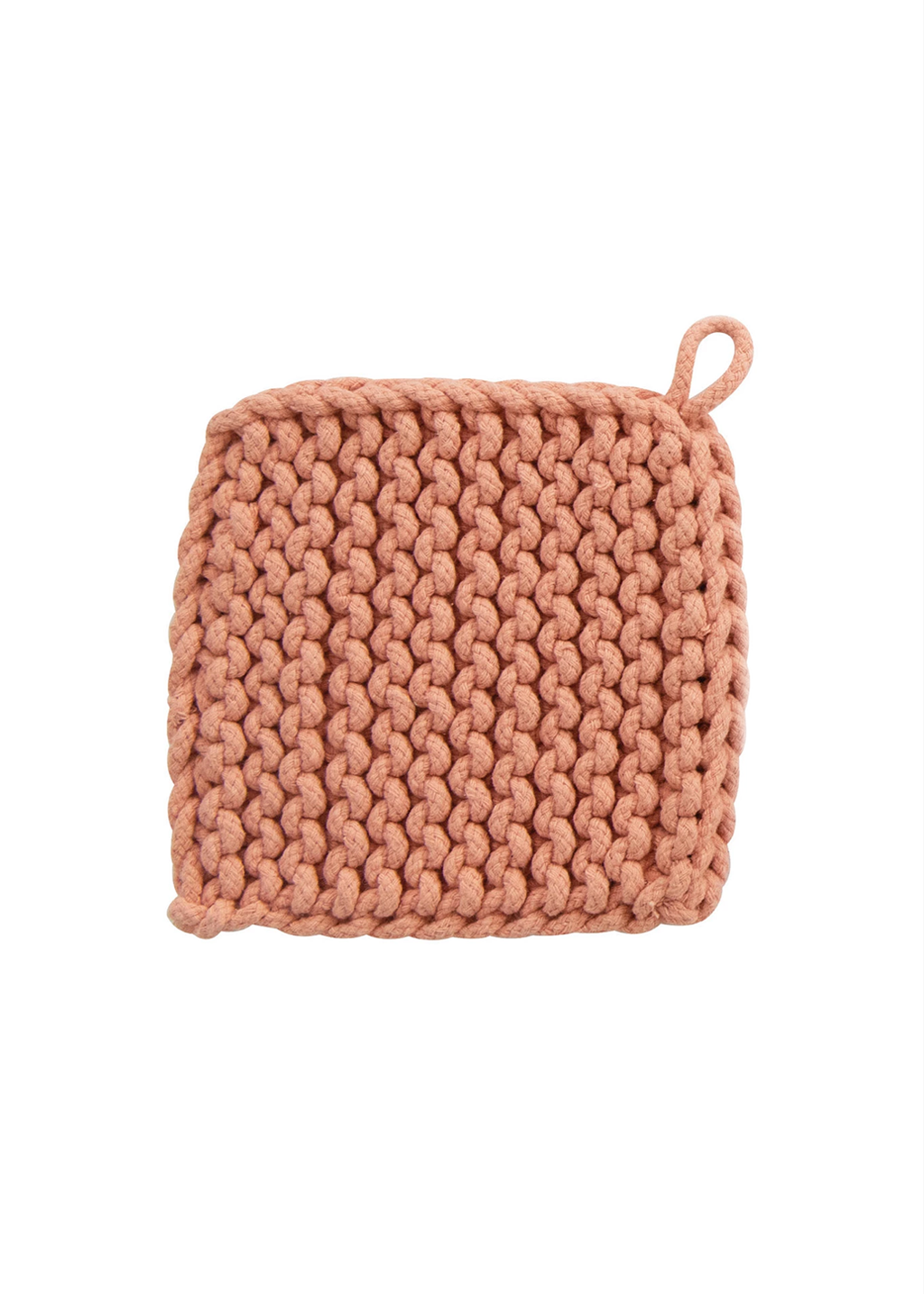 Square Cotton Crocheted Pot Holder