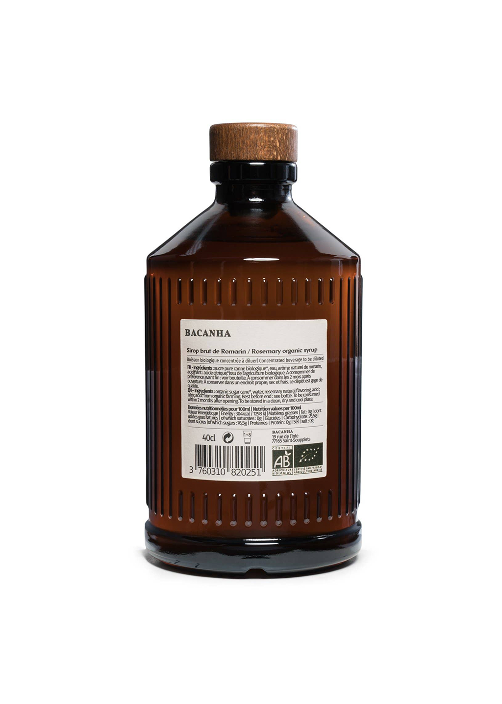 Raw Rosemary Syrup 400ml