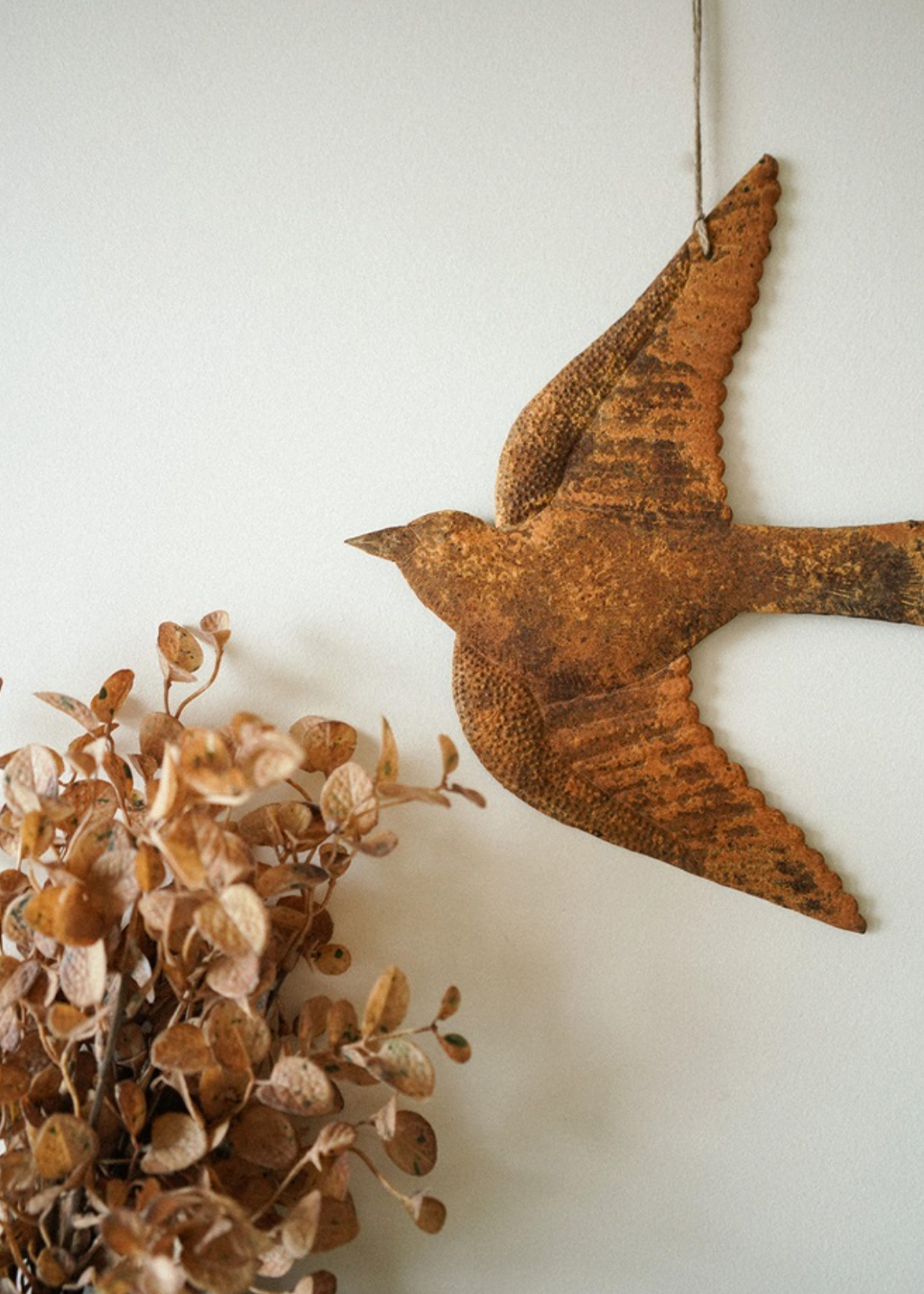 Rustic Bird Ornament