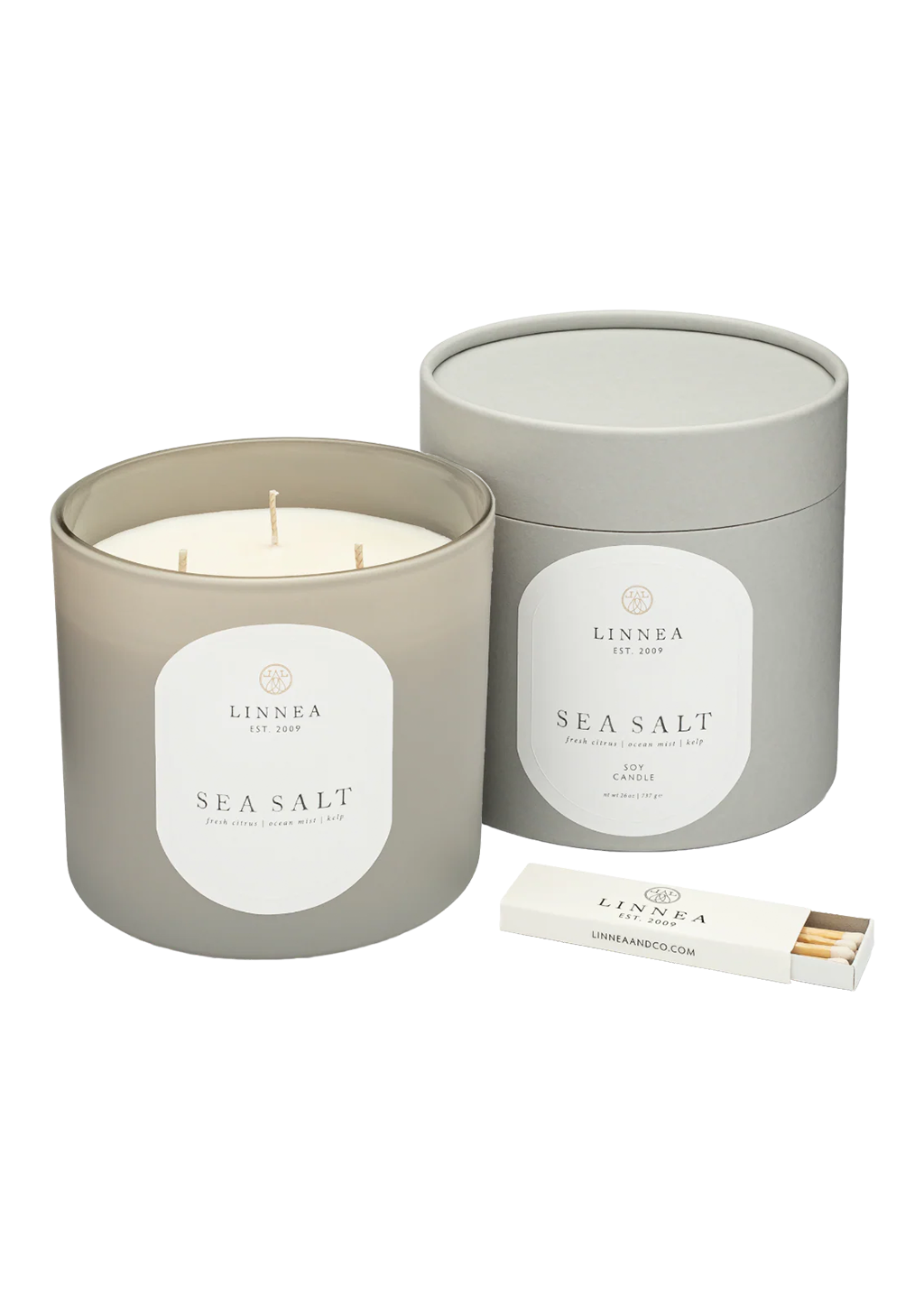 Sea Salt Grand 3w Candle