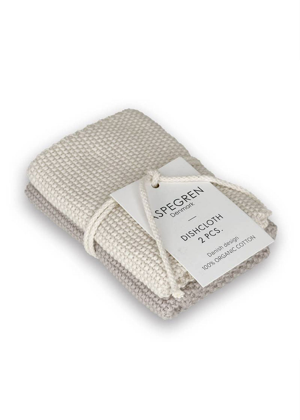 Knit Dishcloths | Birch 2pc