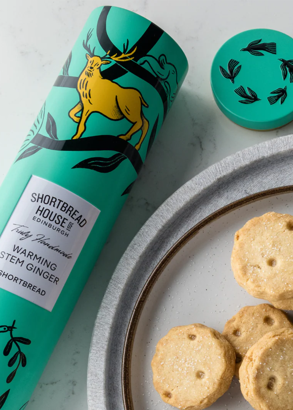 Shortbread House of Edinburgh Shortbread w Stem Ginger