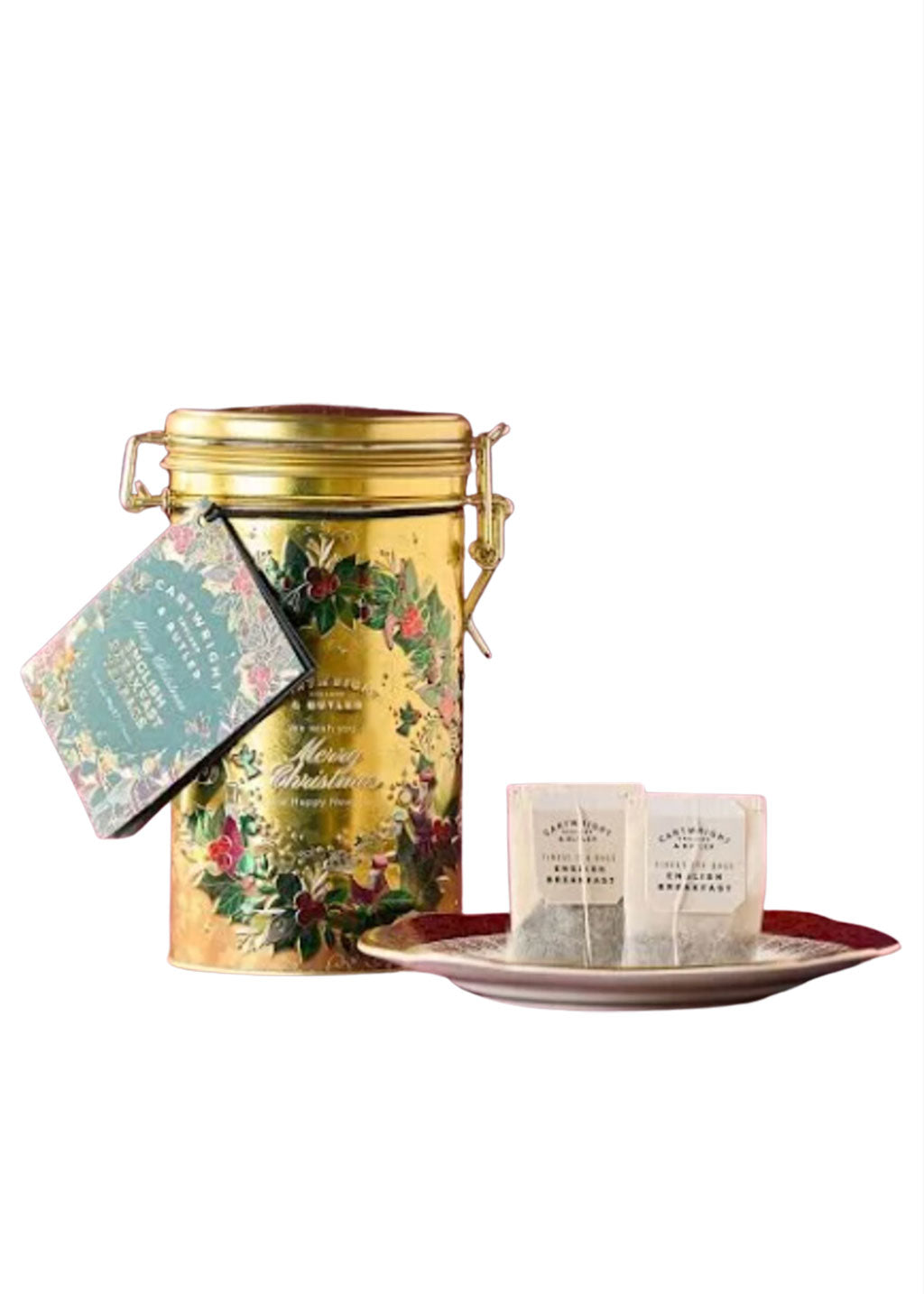 Cartwright & Butler Merry Xmas Teabag Tin