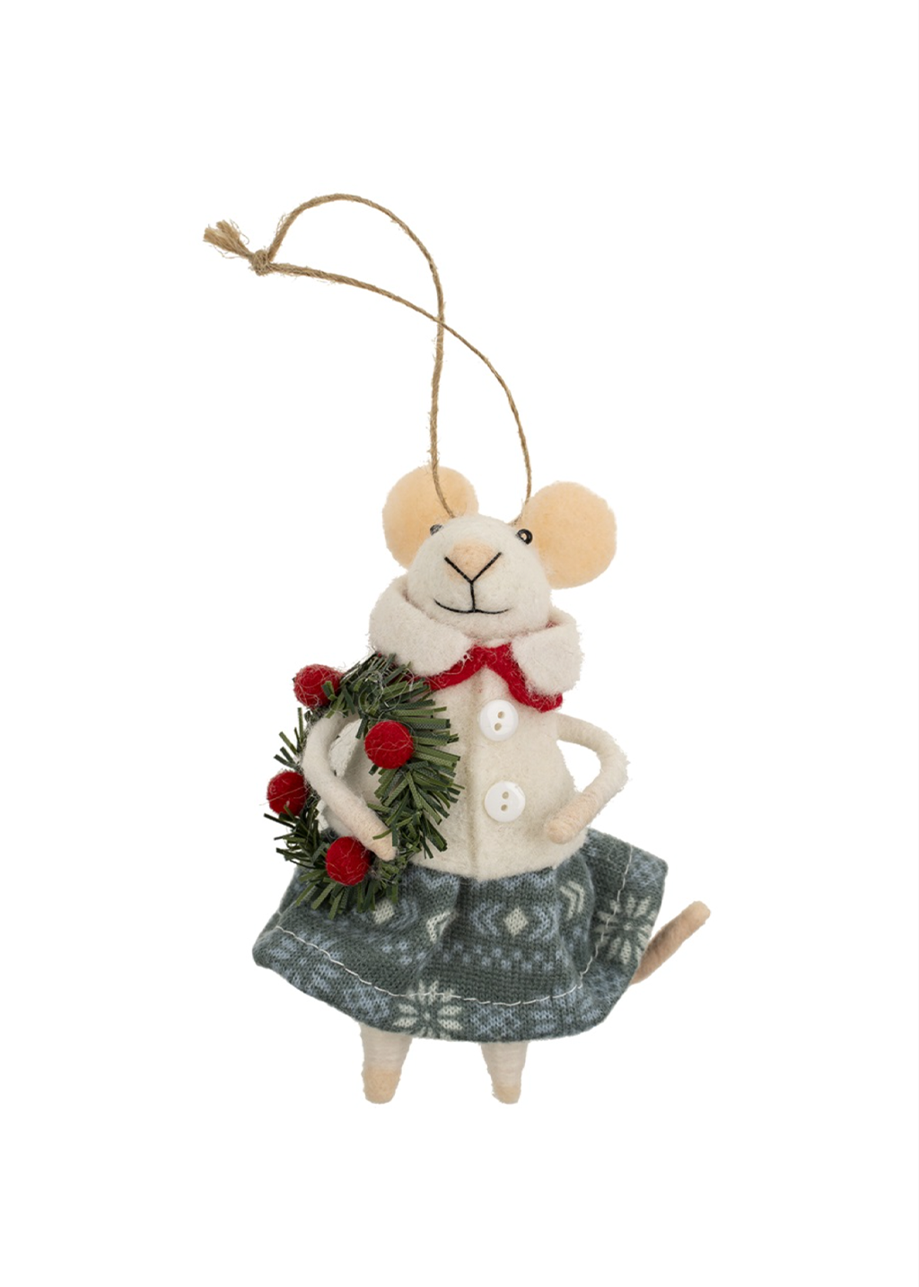 Mouse Ornament | Traditional Tabitha