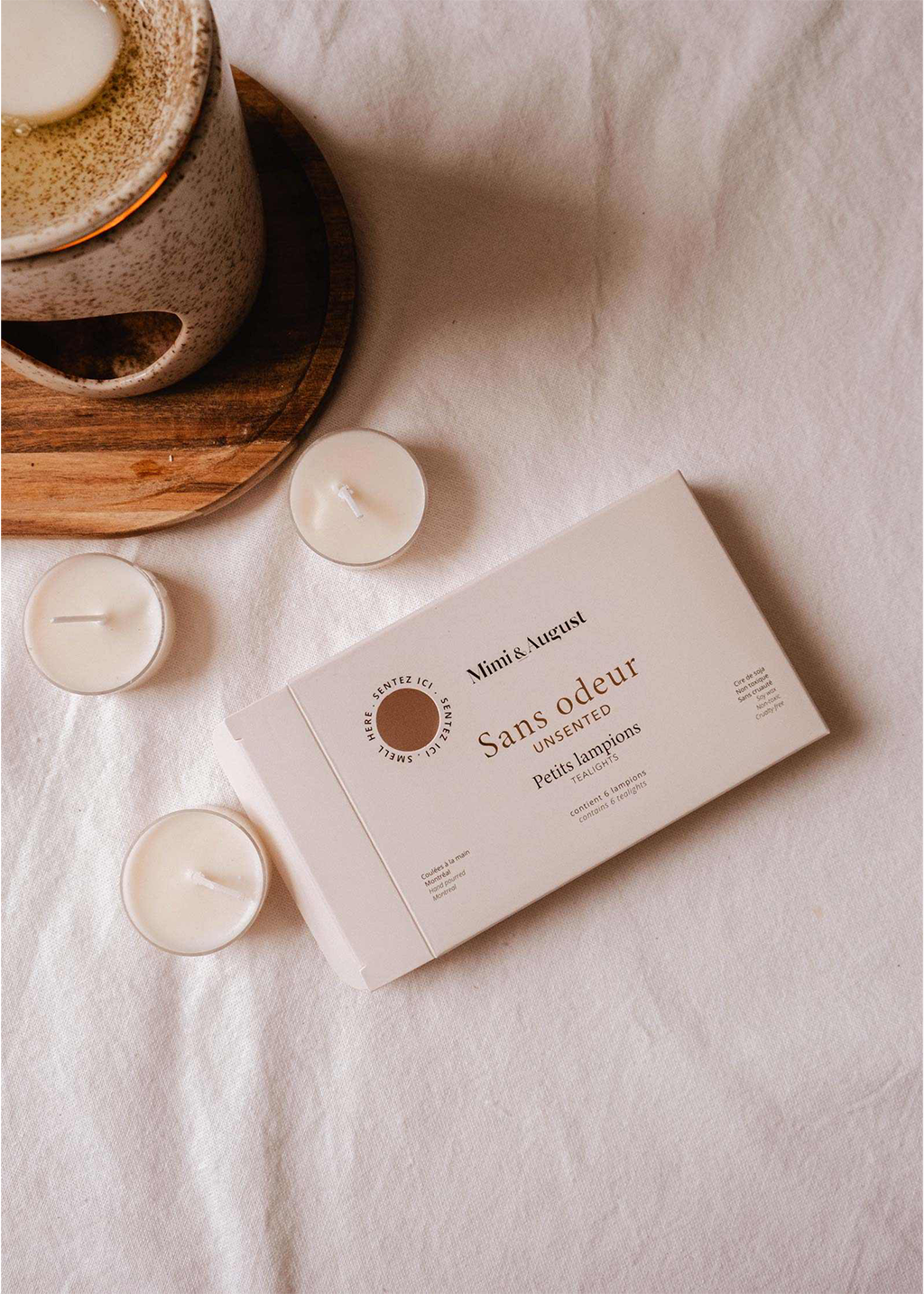 Unscented Tealight Candle Set