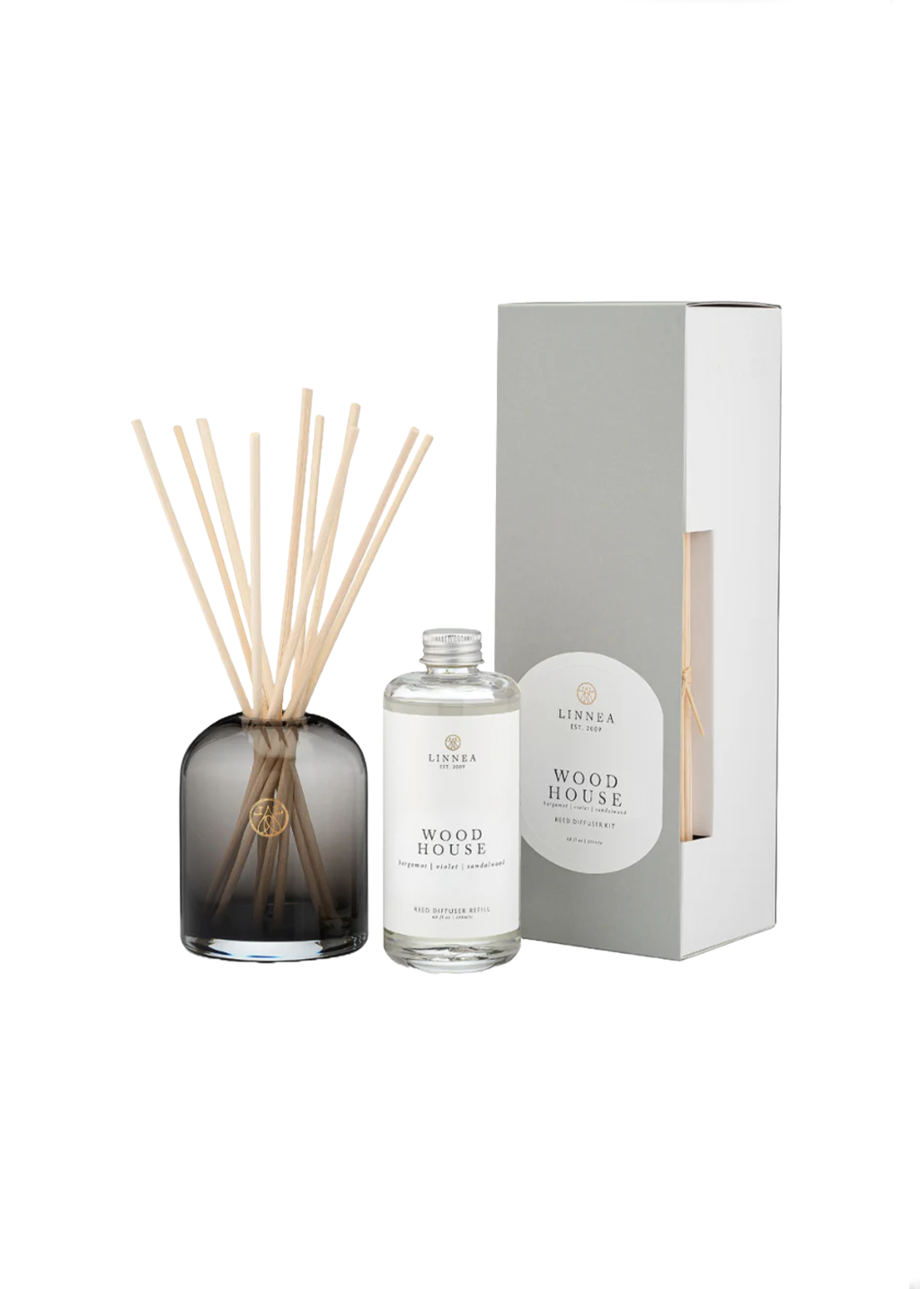 Wood House | 200ml Diffuser Kit