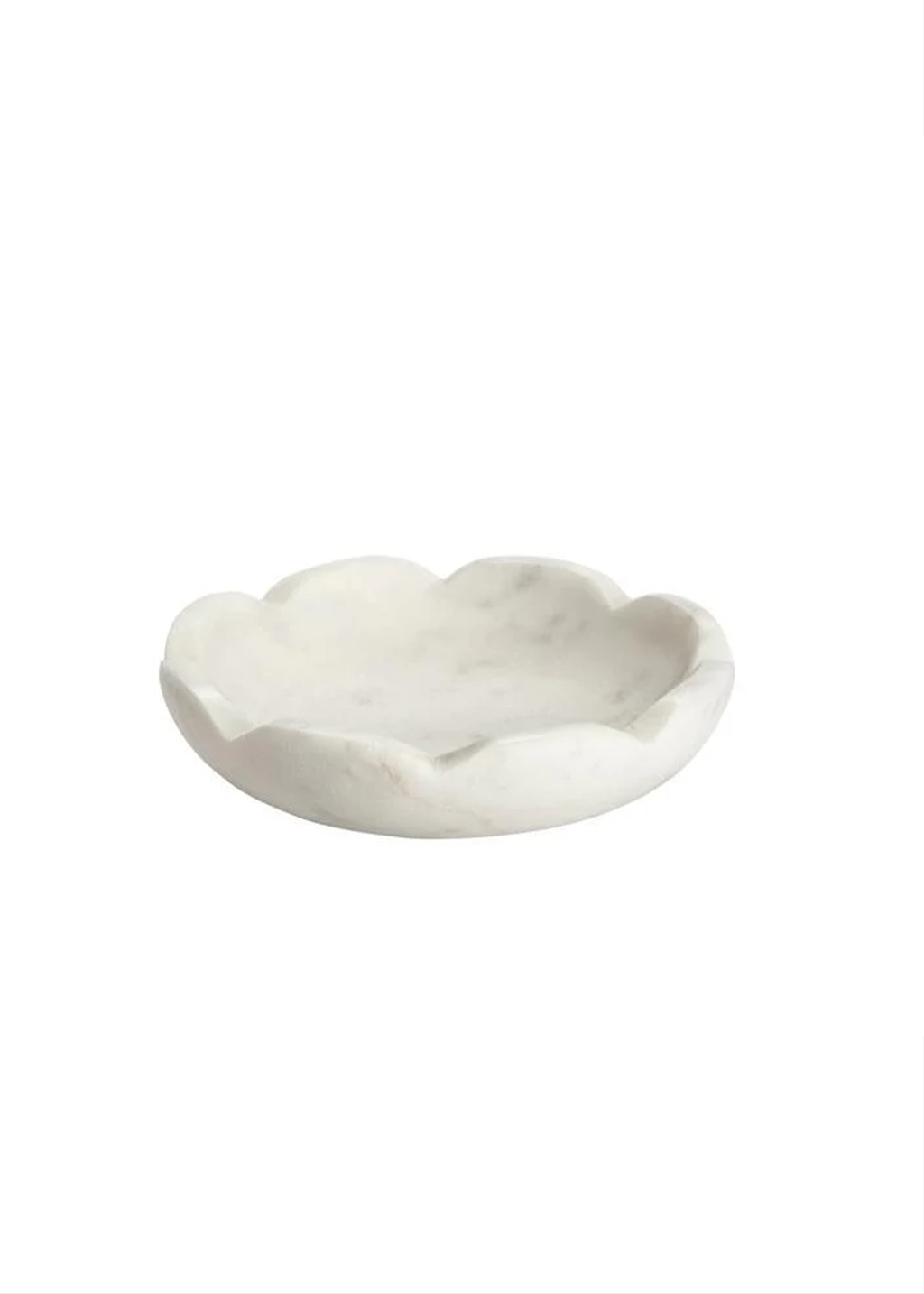 White Marble Bijou Bowl