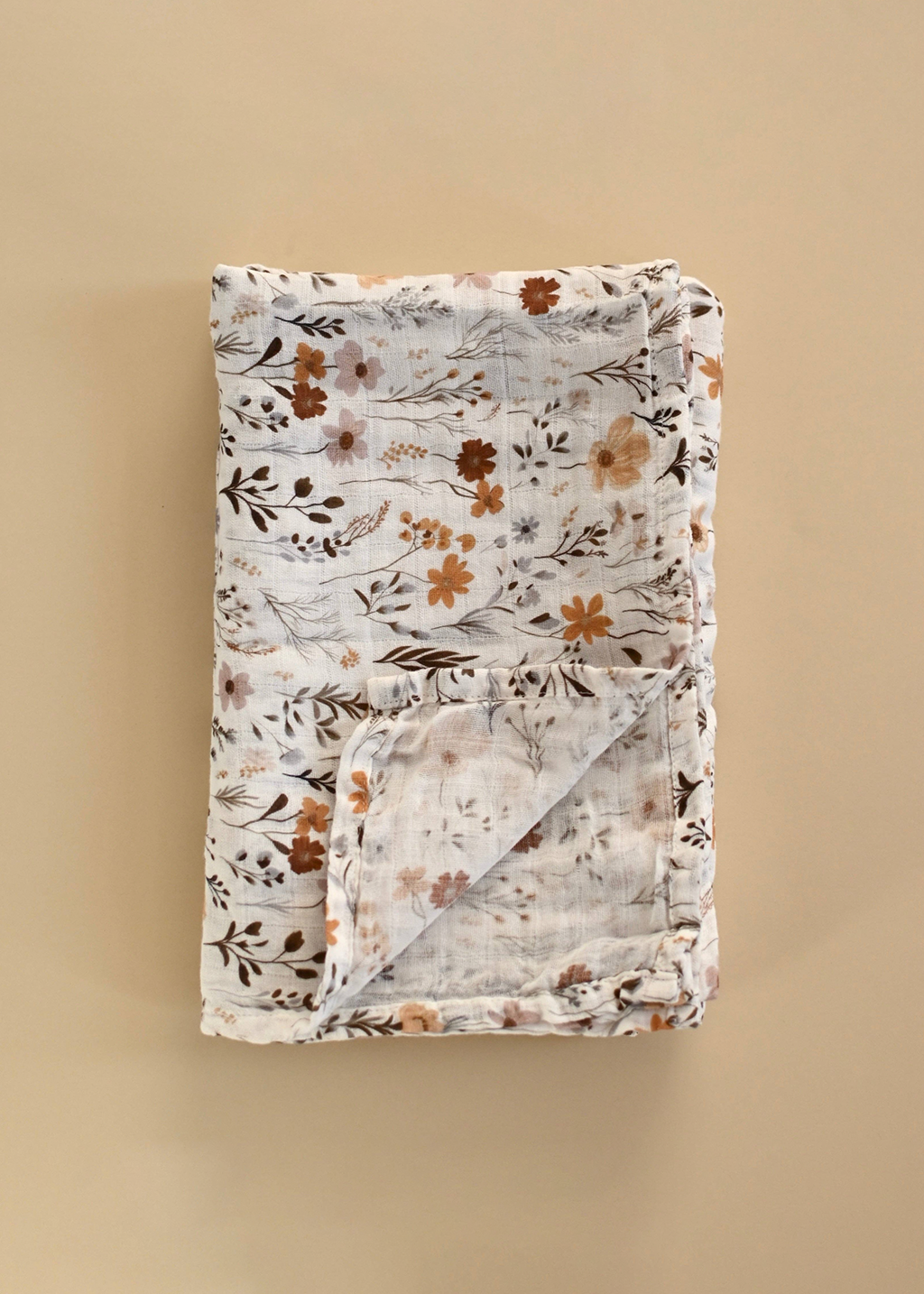 Minika Muslin Swaddle Blanket | Wildflowers