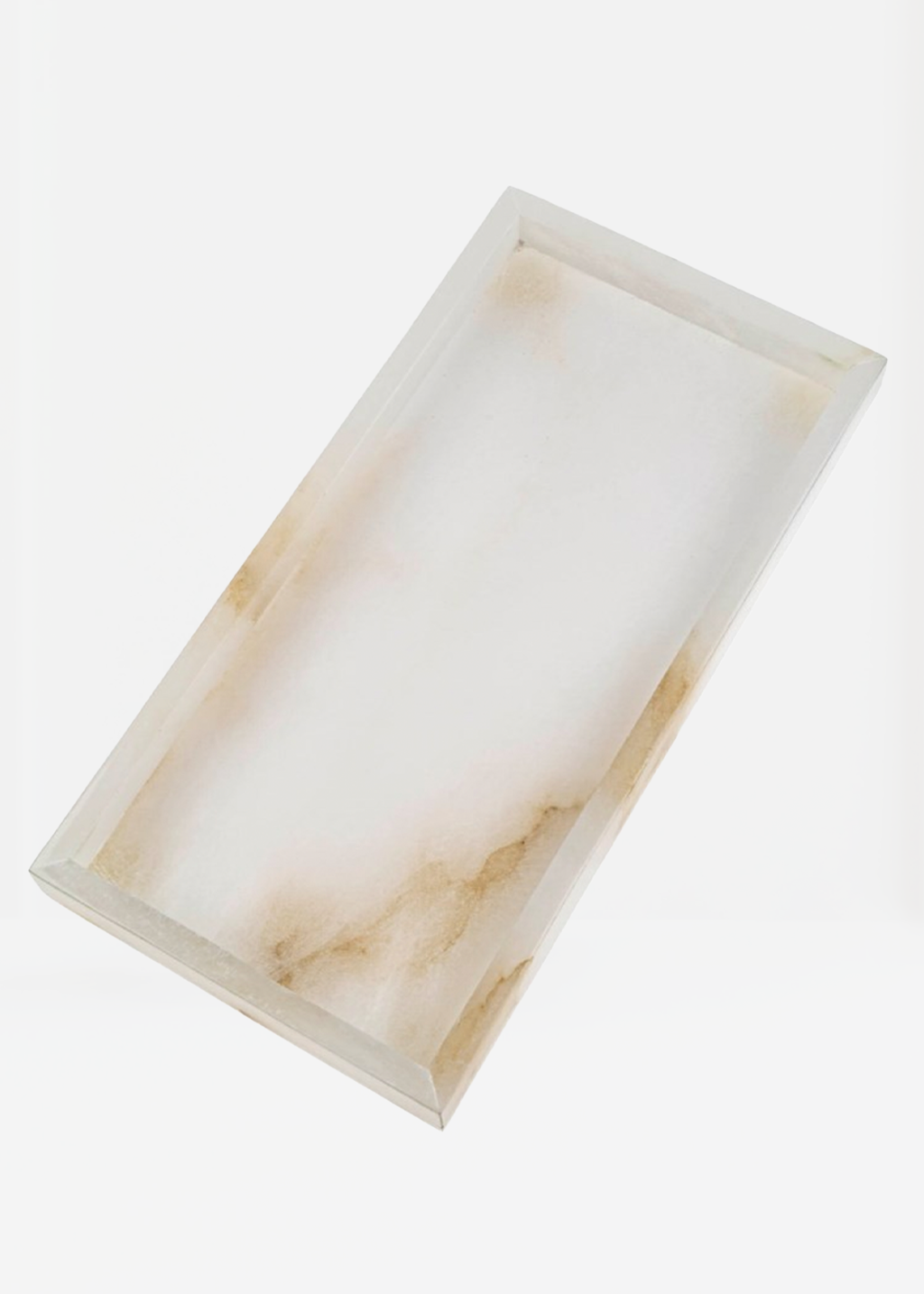 Rectangle Alabaster Tray L