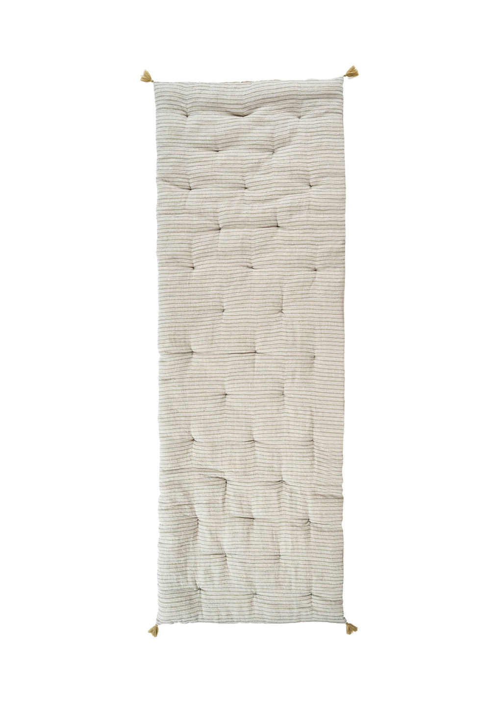 Ticking Stripe French Mattress | Sand