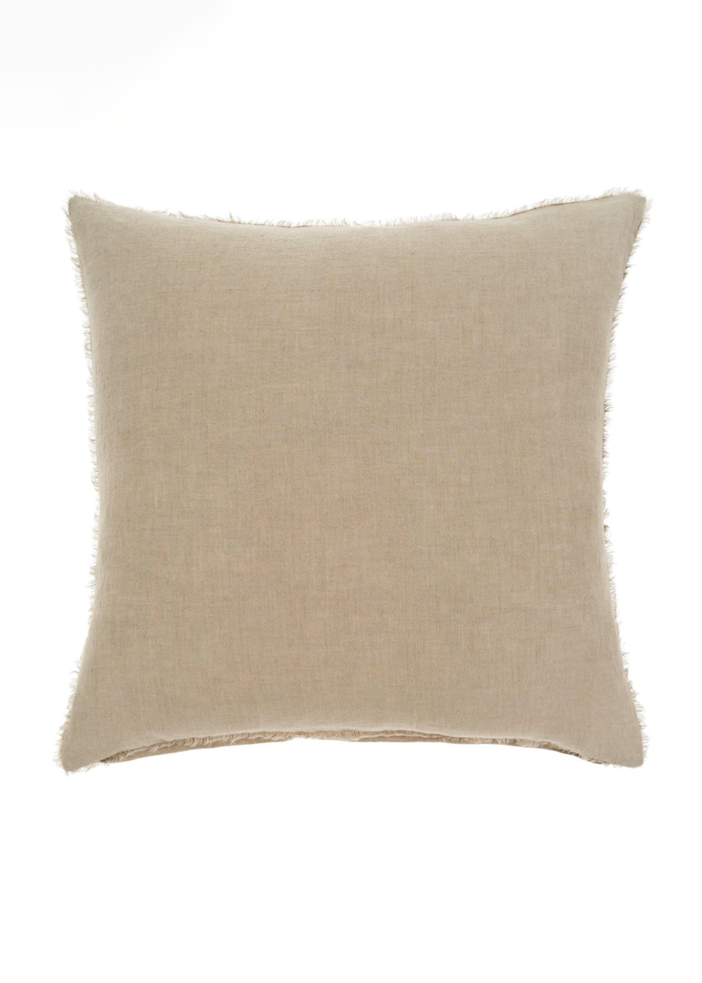 Indaba 24x24 Lina Linen Pillow | Driftwood