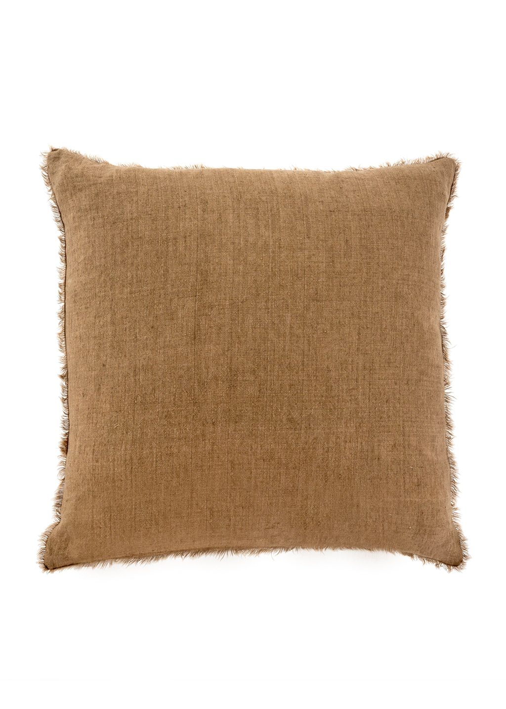 Indaba 24x24 Lina Linen Pillow | Hazelnut