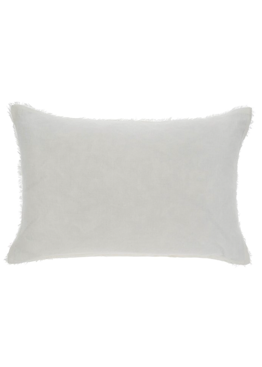 Indaba 16x24 Lina Linen Pillow Ivory