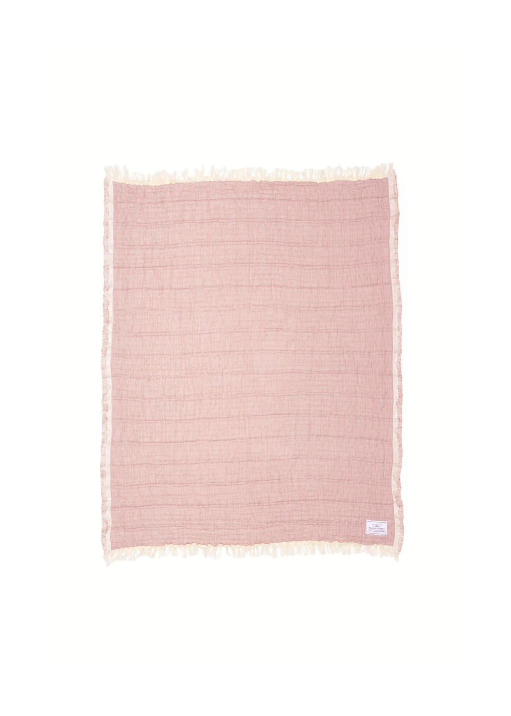 The Lotus Baby Muslin Quilt | Pink