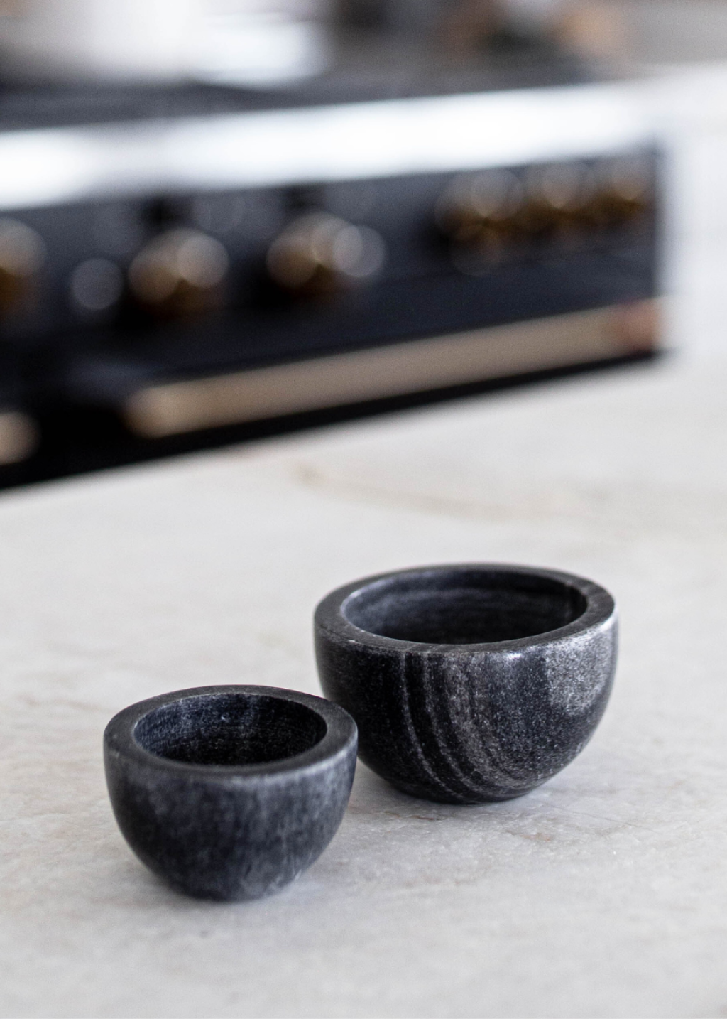 Stone Turned Grey Marble Dishes