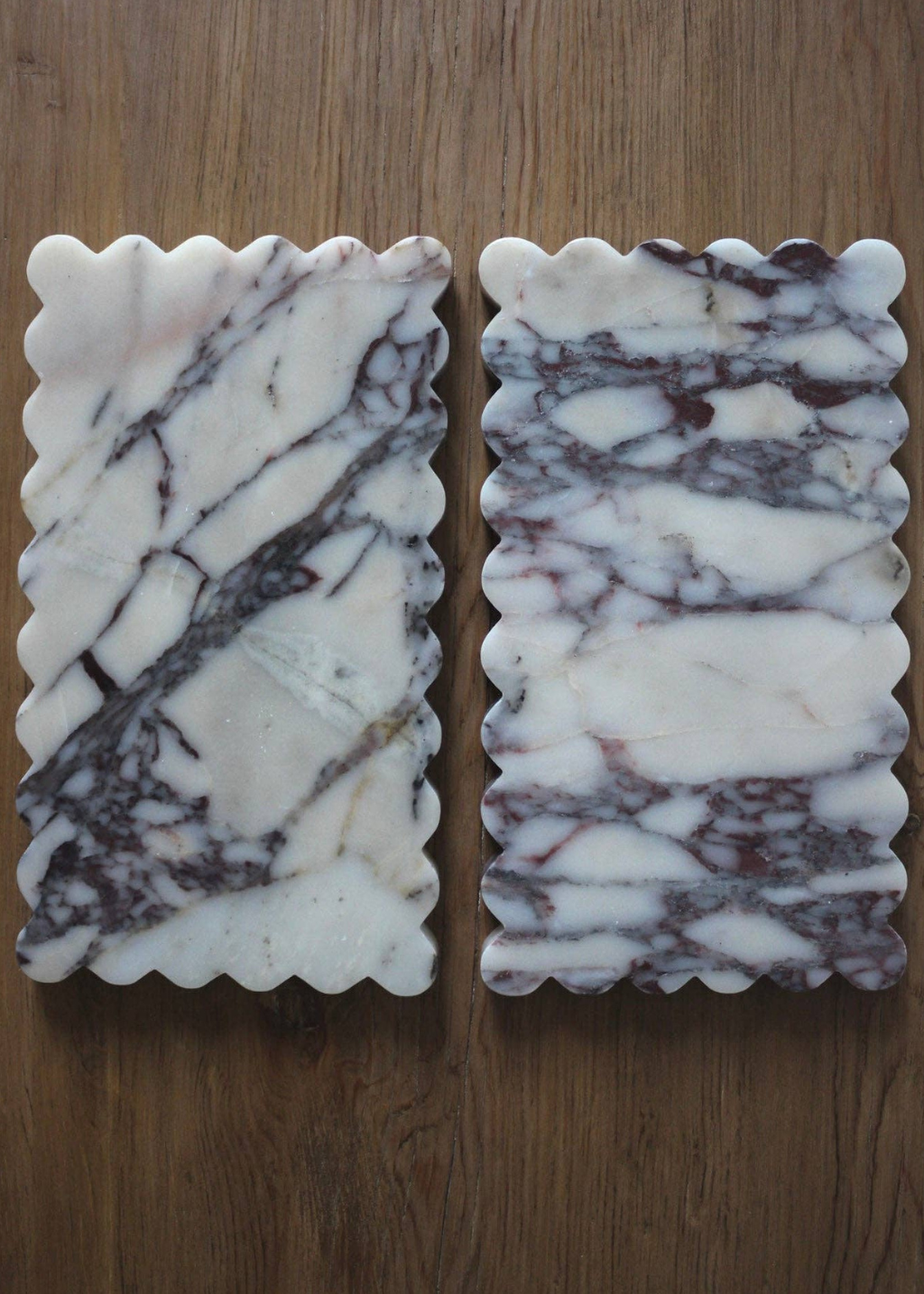 The Chadwick Rectangle Marble Tray
