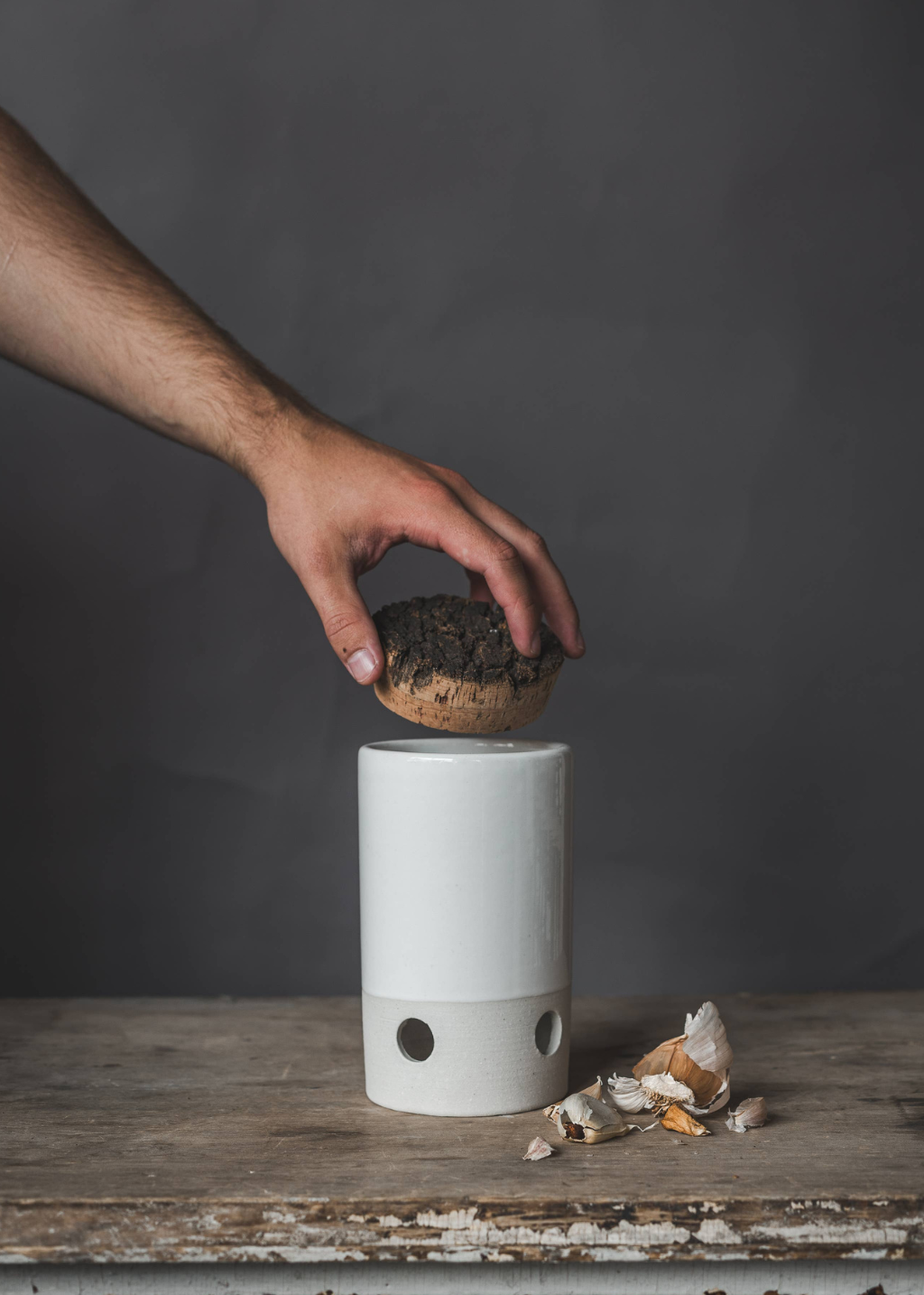 Garlic Keeper Pot
