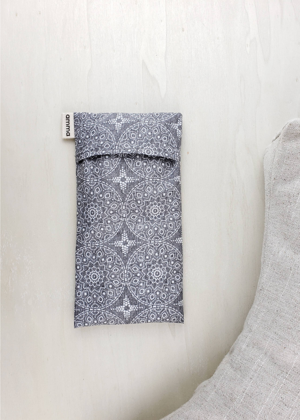 Lavender Eye Pillow with Cotton Cover | Mandala