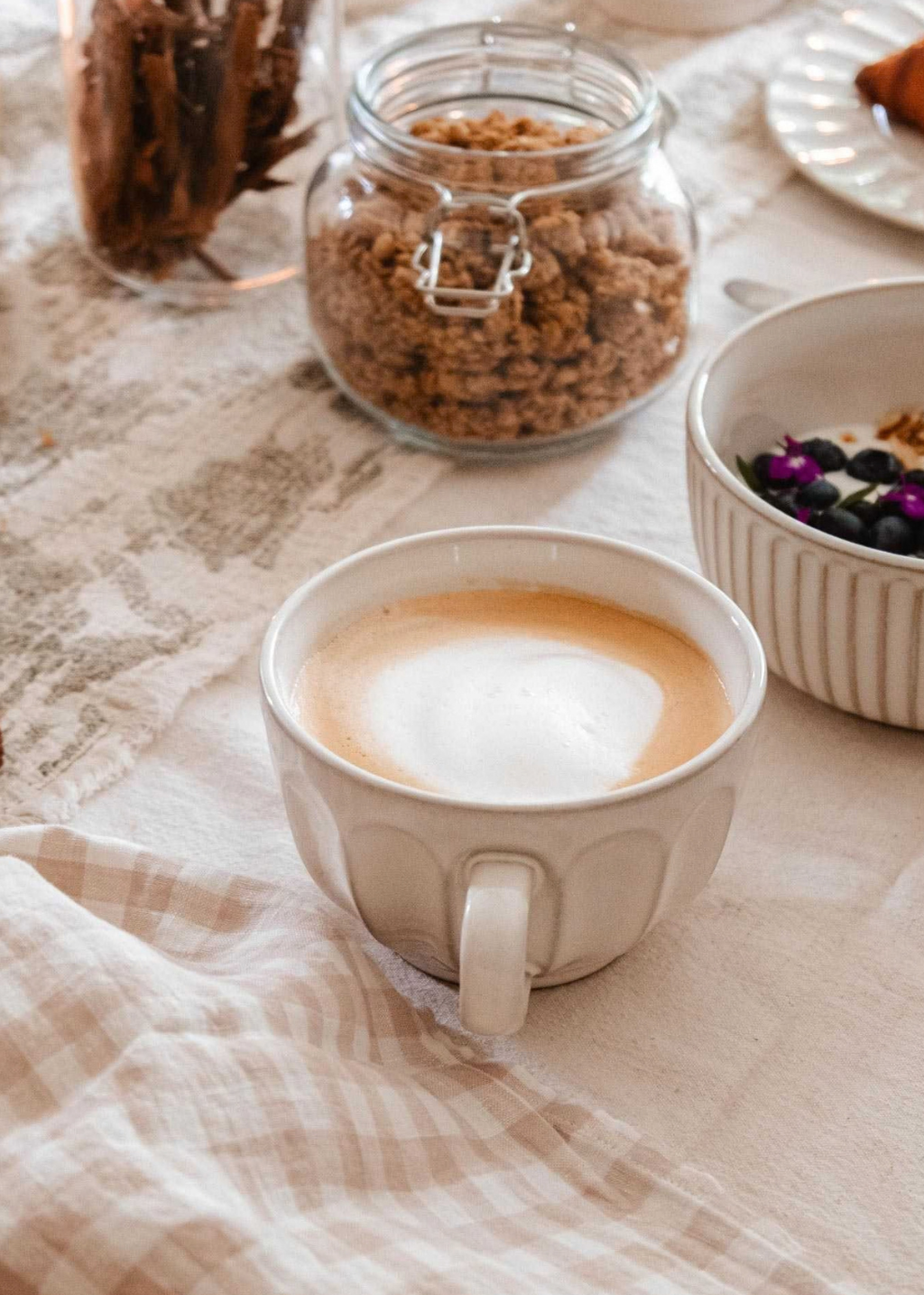 The Large Fluted Ceramic Mug