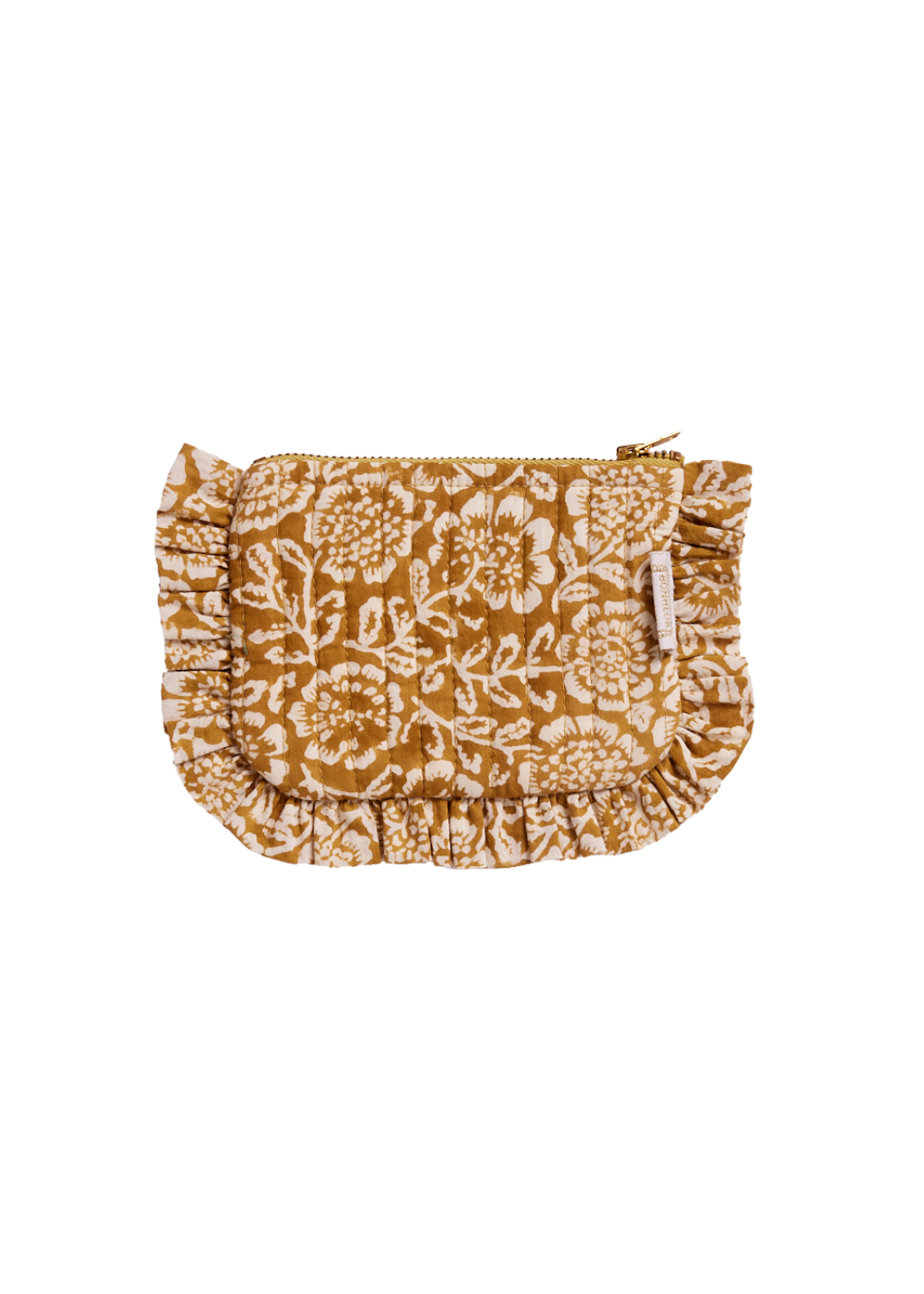 Small ruffled pouch | Kamala Absynthe
