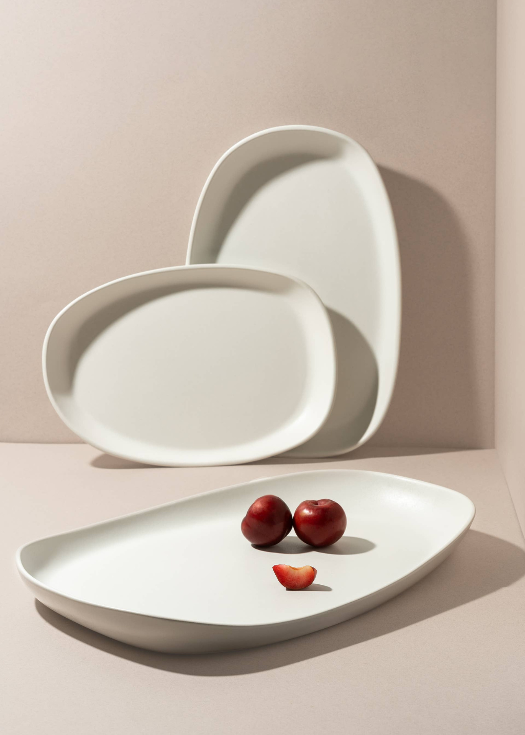 Mini Handmade Long Stoneware Serving Platter