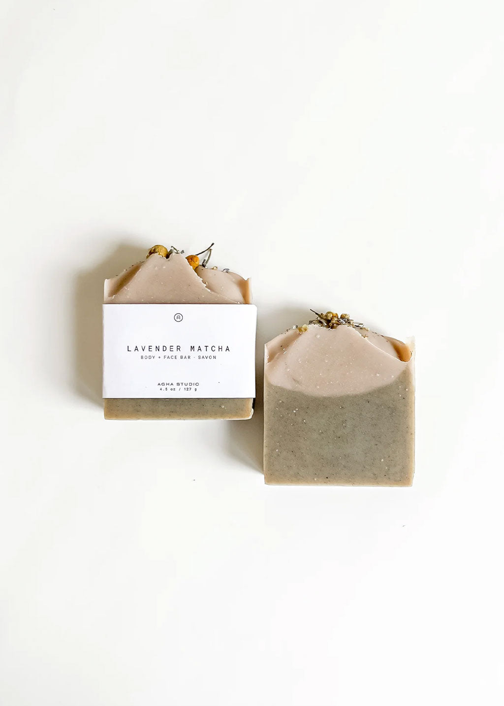 Agha Studio | Lavender Matcha Body + Face Bar