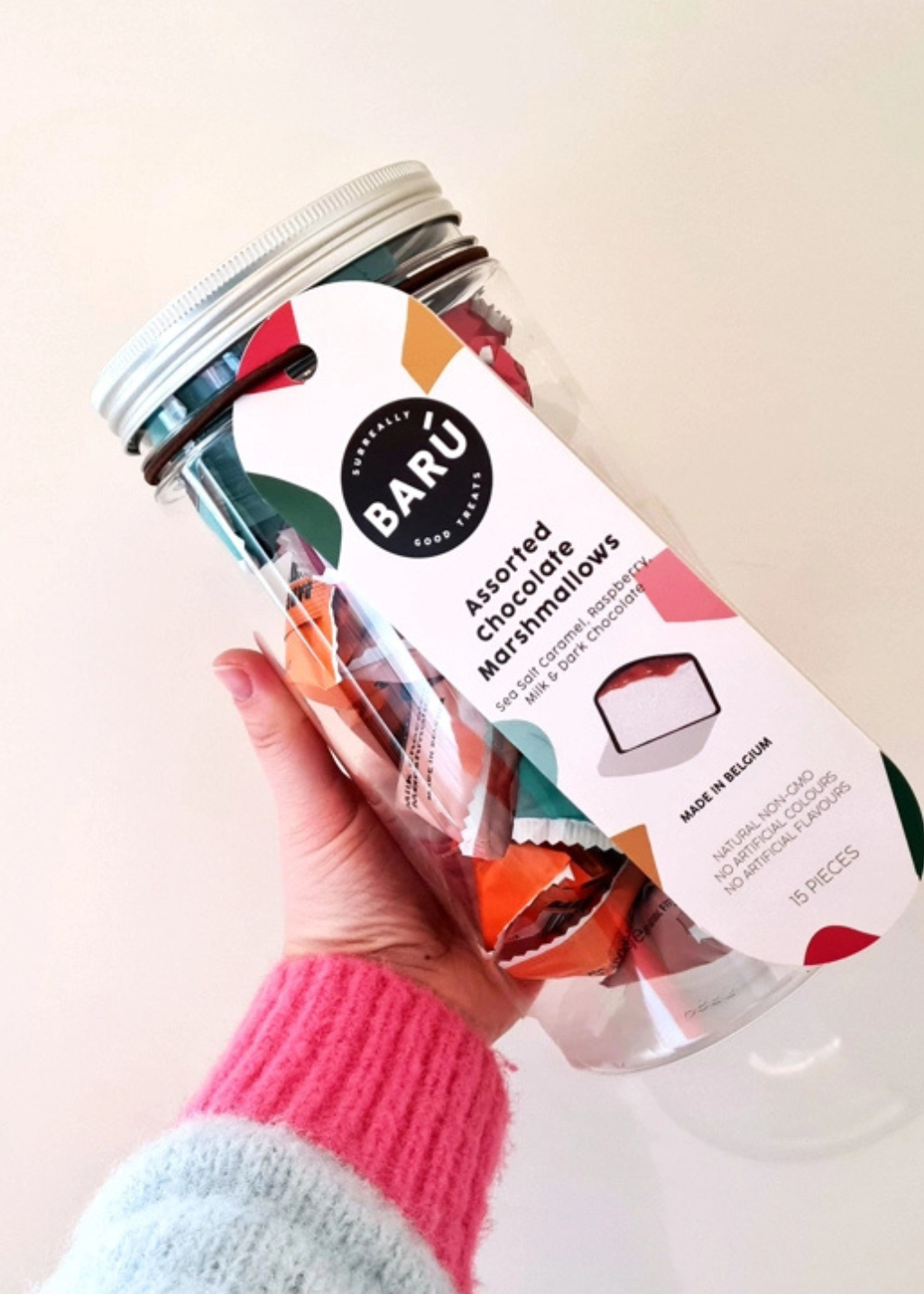 Baru | Asst Chocolate Marshmallow Gift Jar