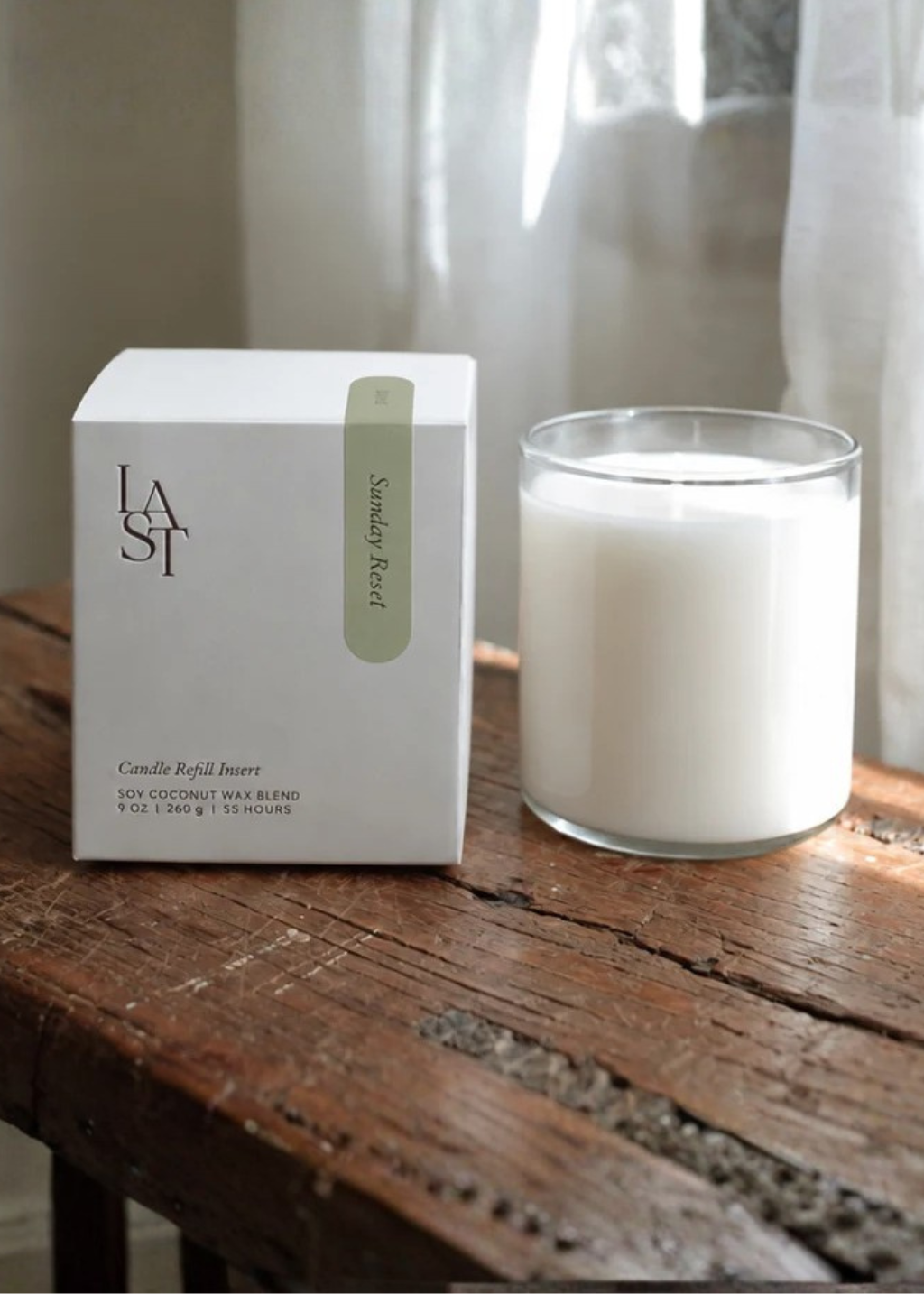 SC.03 | Sunday Reset Candle Refill Insert