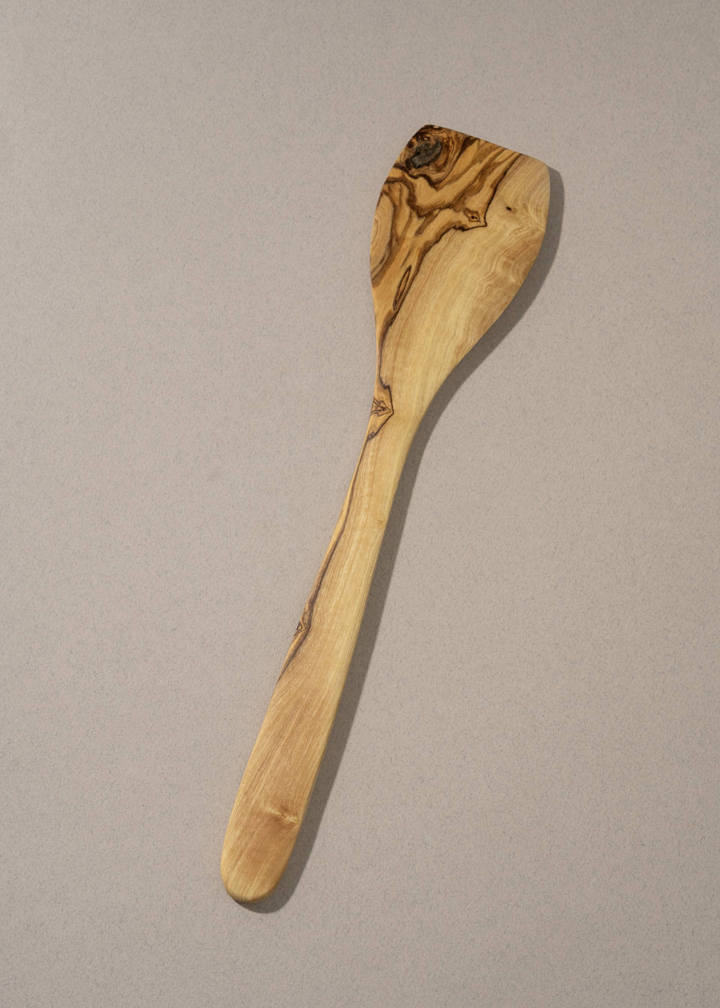 Natural Olive Wood Large Spatula | 15"
