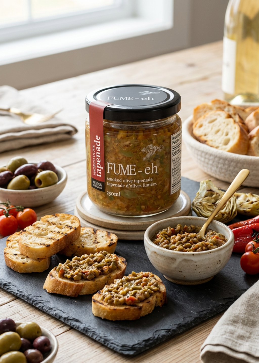 Smoked Olive Tapenade