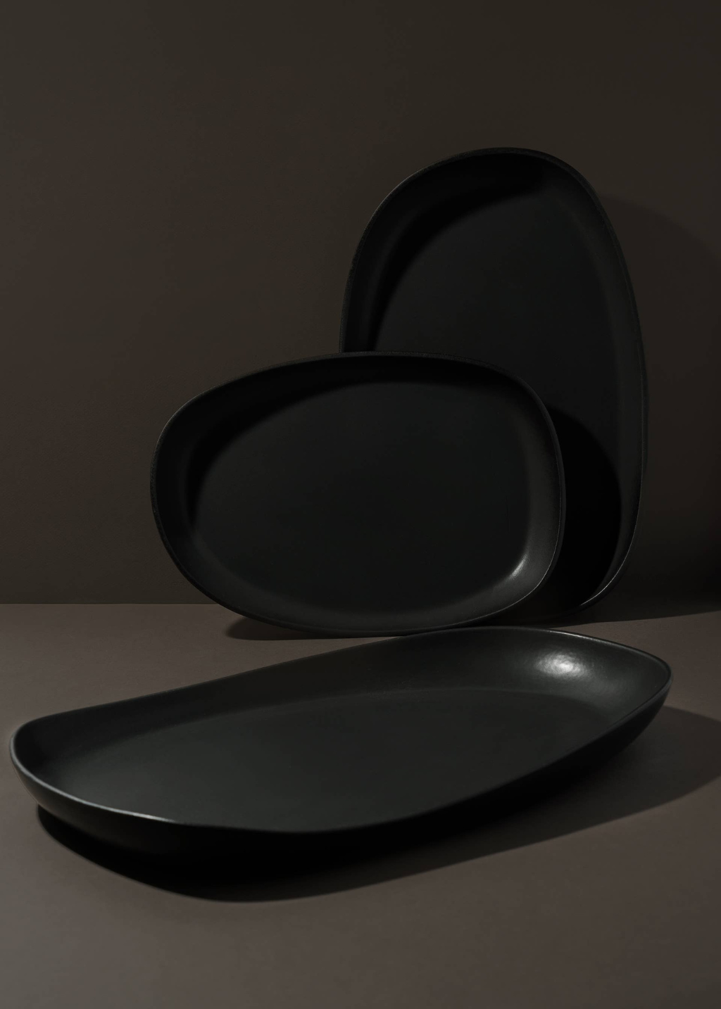 Mini Handmade Long Stoneware Serving Platter