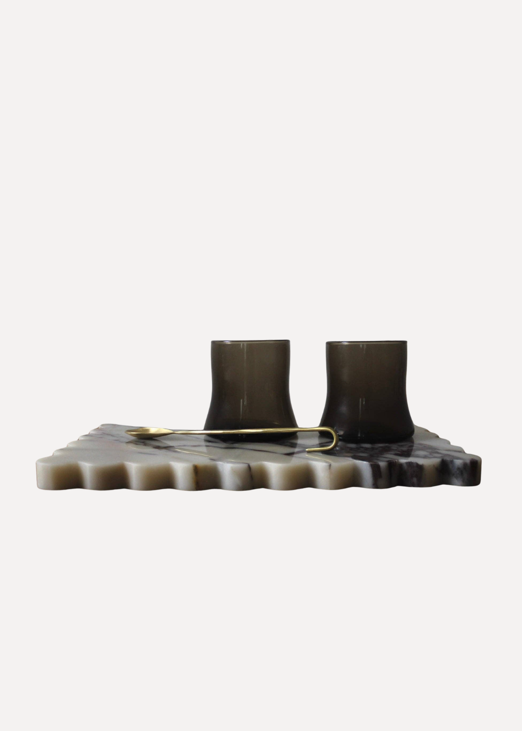 The Chadwick Rectangle Marble Tray