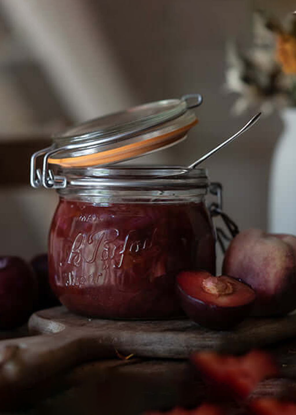 500ml Rounded French Glass Jar