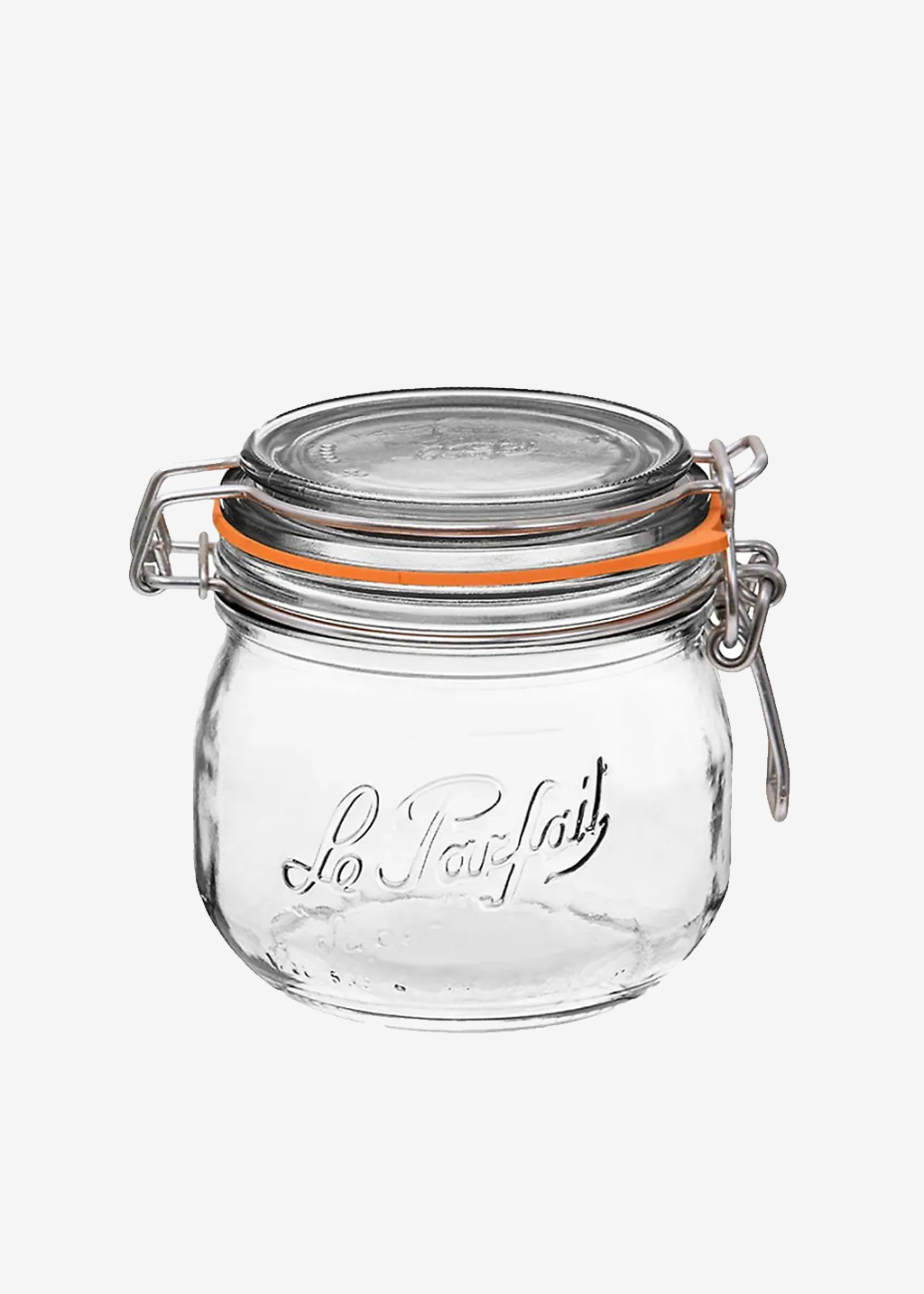 500ml Rounded French Glass Jar